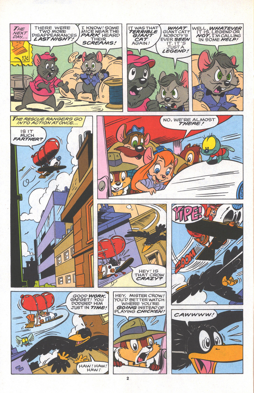 Read online Disney's Chip 'N Dale Rescue Rangers comic -  Issue #14 - 14