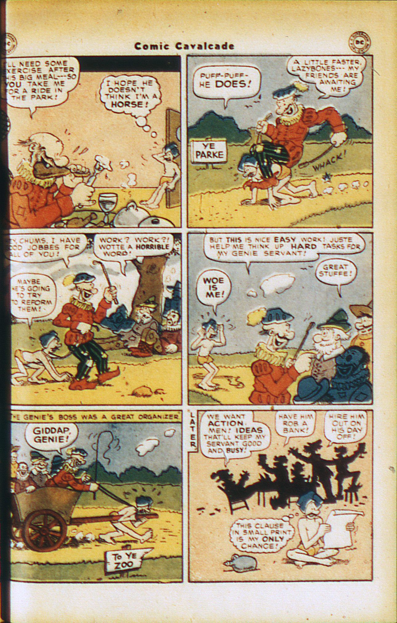 Read online Comic Cavalcade comic -  Issue #16 - 22