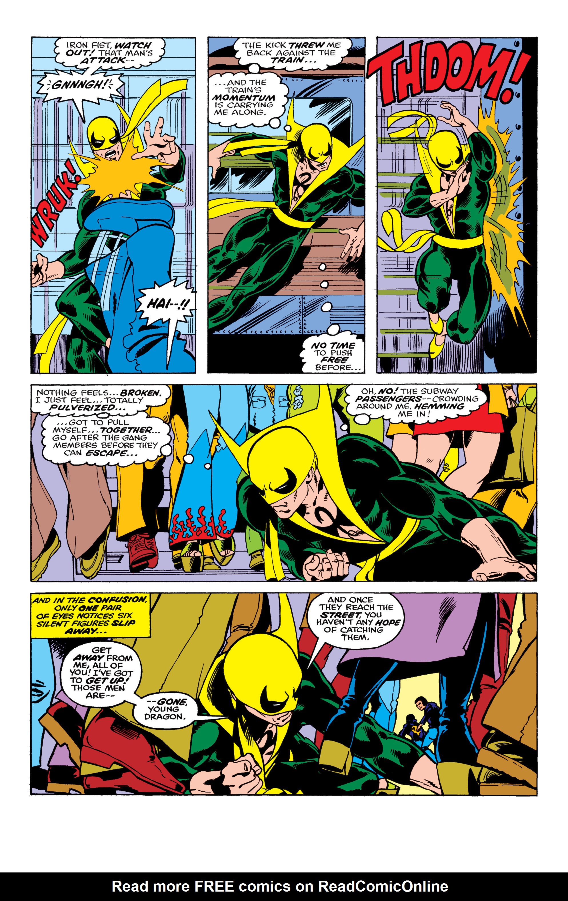 Read online Iron Fist (1975) comic -  Issue #8 - 7