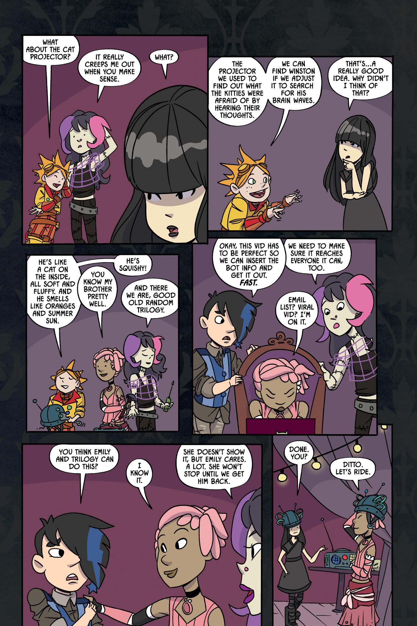 Read online Emily and the Strangers: Road To Nowhere Tour comic -  Issue # Full - 41
