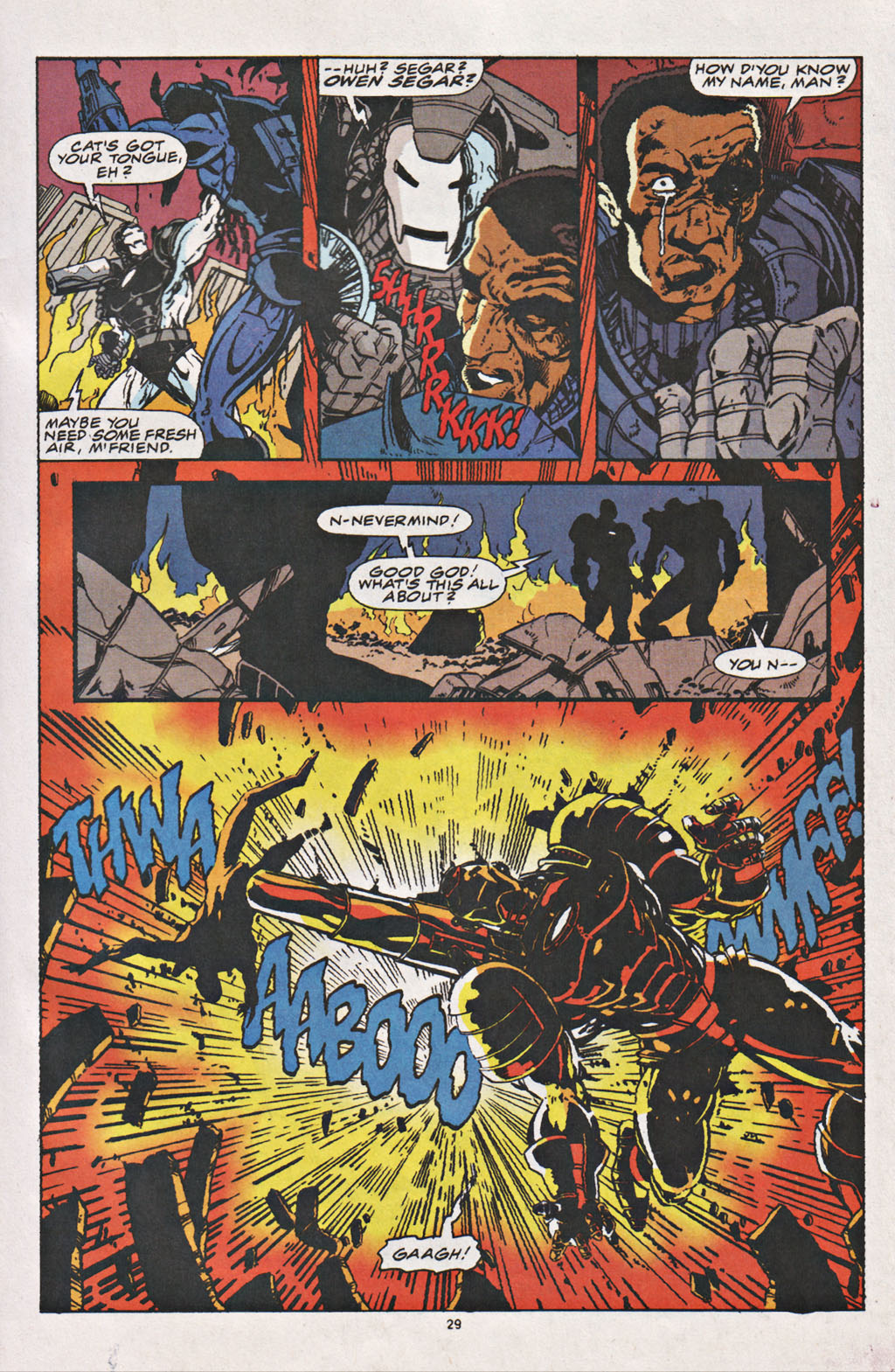 Read online War Machine (1994) comic -  Issue #12 - 21