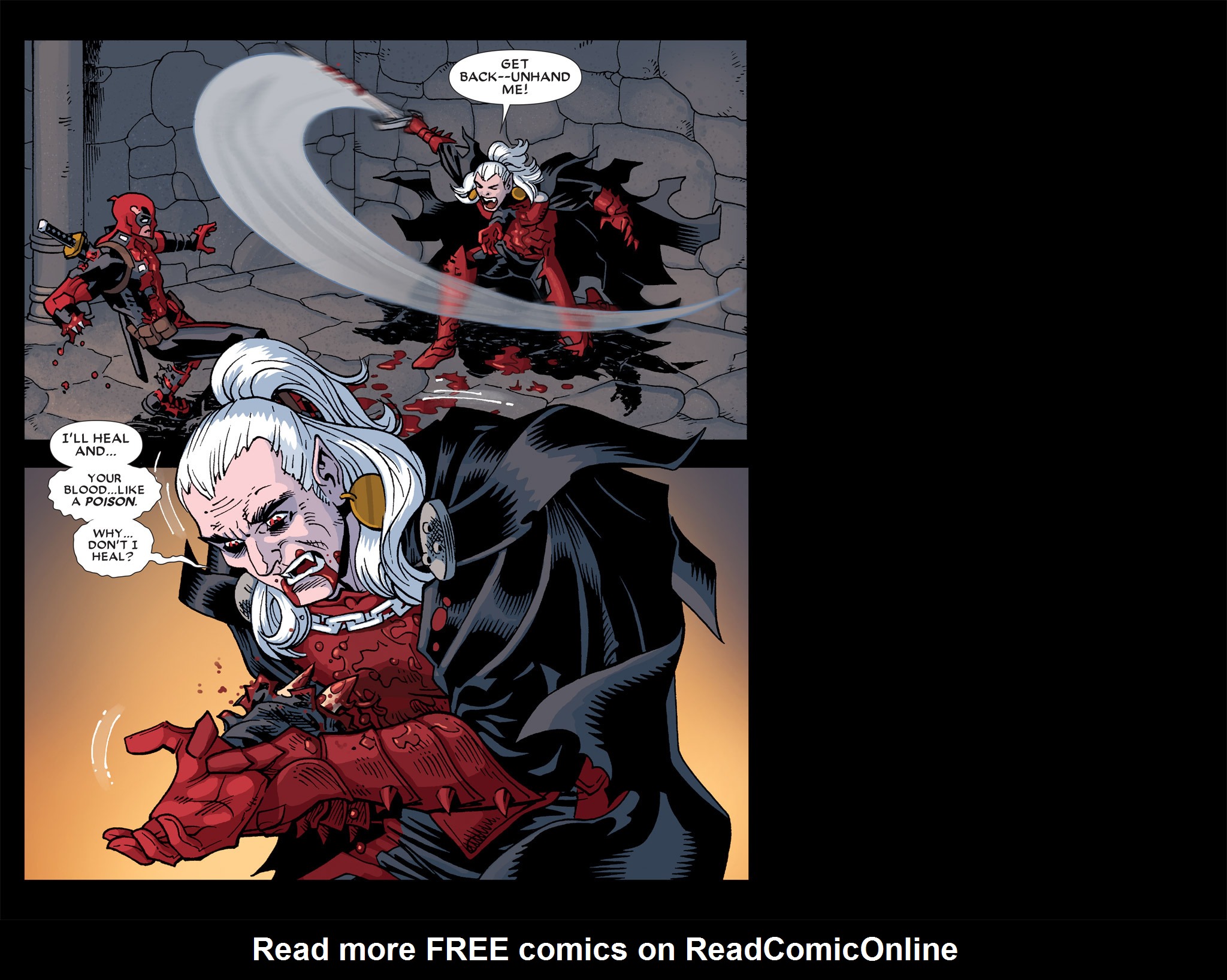 Read online Deadpool: Dracula's Gauntlet comic -  Issue # Part 9 - 47