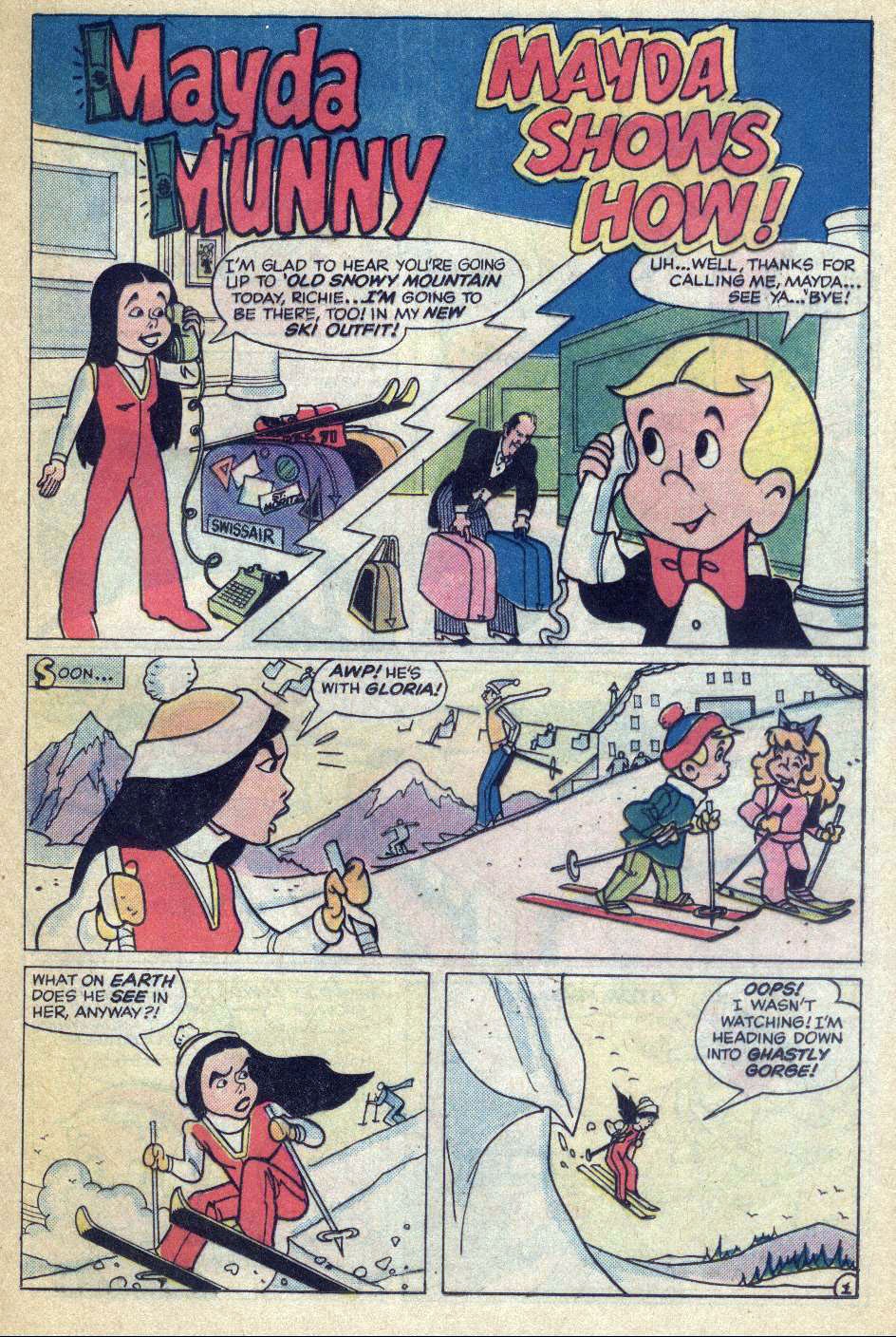 Read online Richie Rich & His Girl Friends comic -  Issue #10 - 21