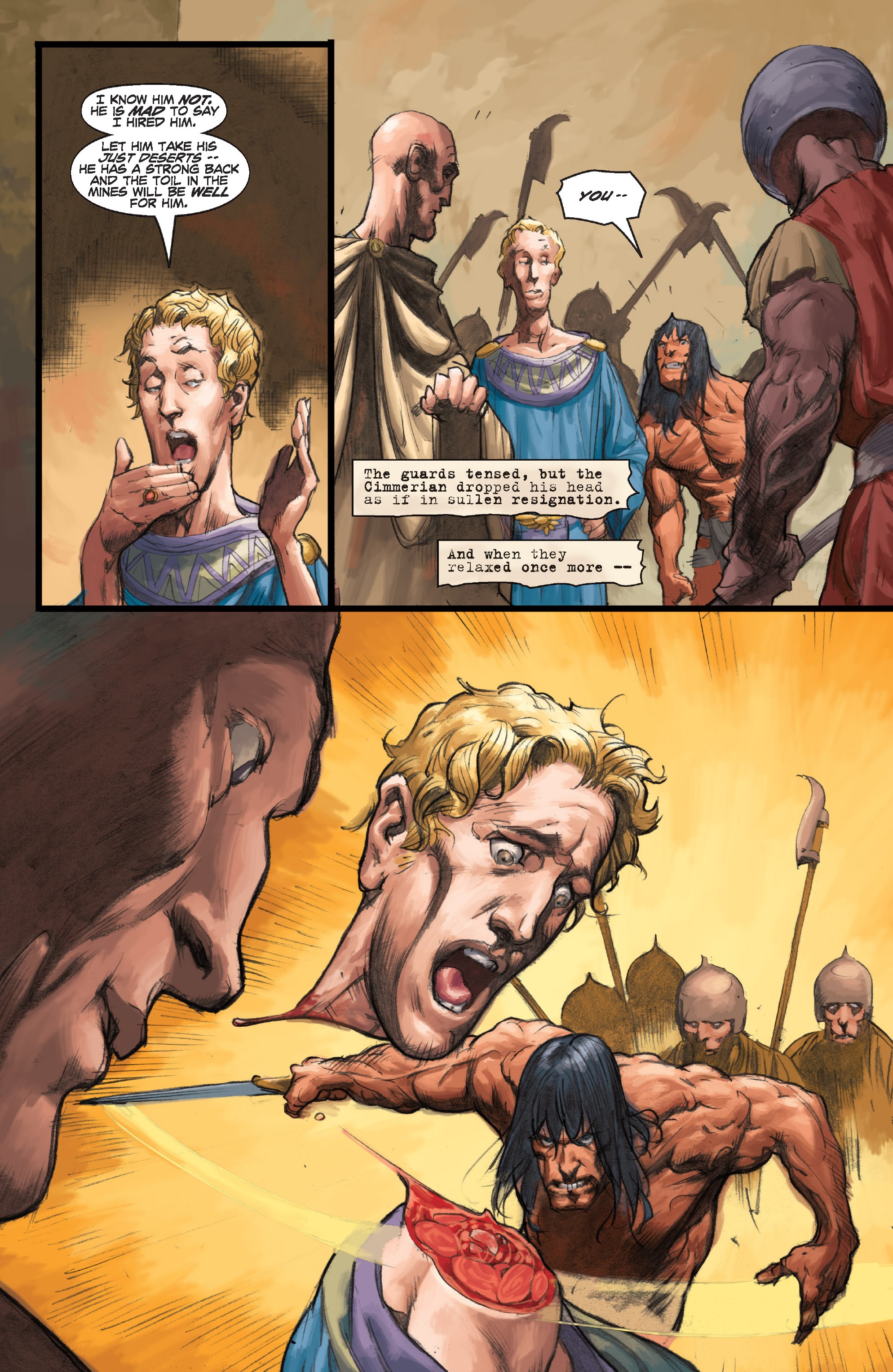 Read online Conan Chronicles Epic Collection comic -  Issue # TPB Out of the Darksome Hills (Part 3) - 63