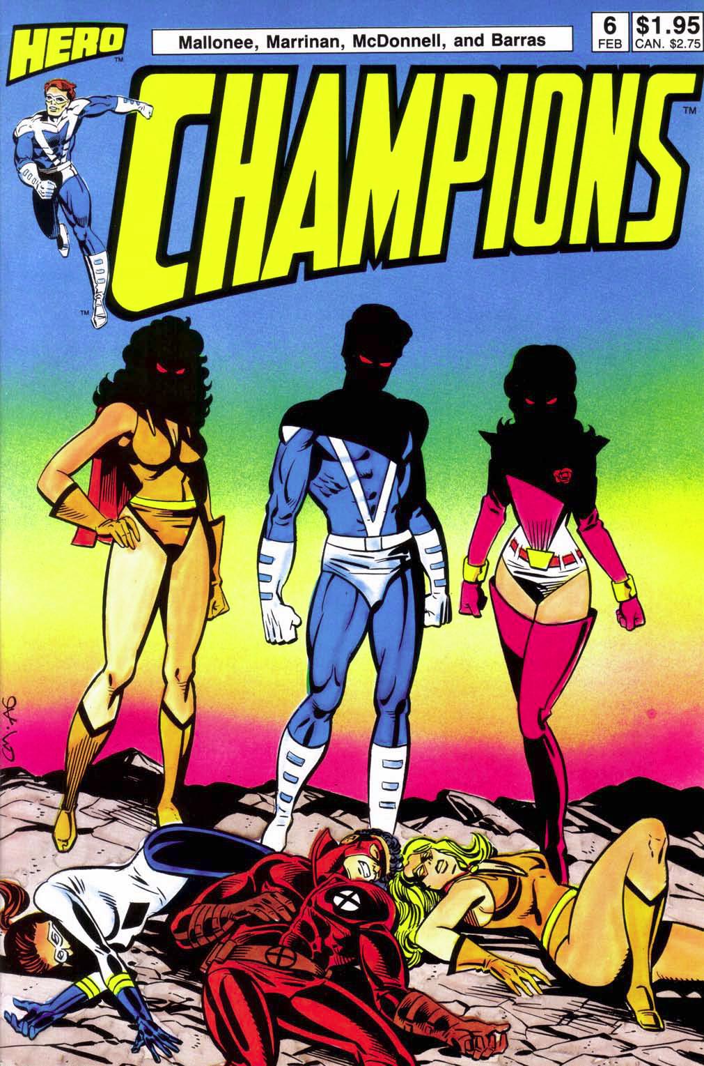 Read online Champions (1987) comic -  Issue #6 - 1