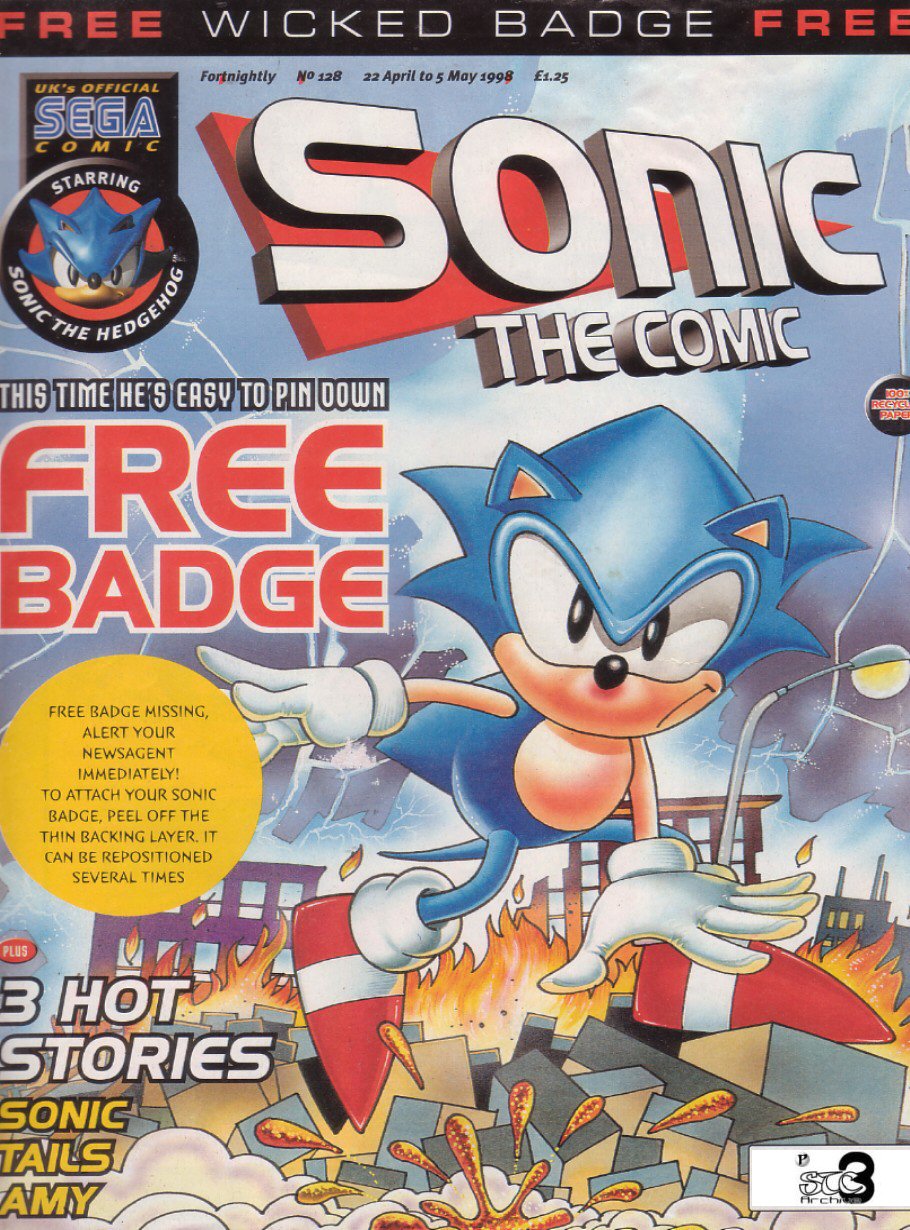 Read online Sonic the Comic comic -  Issue #128 - 1