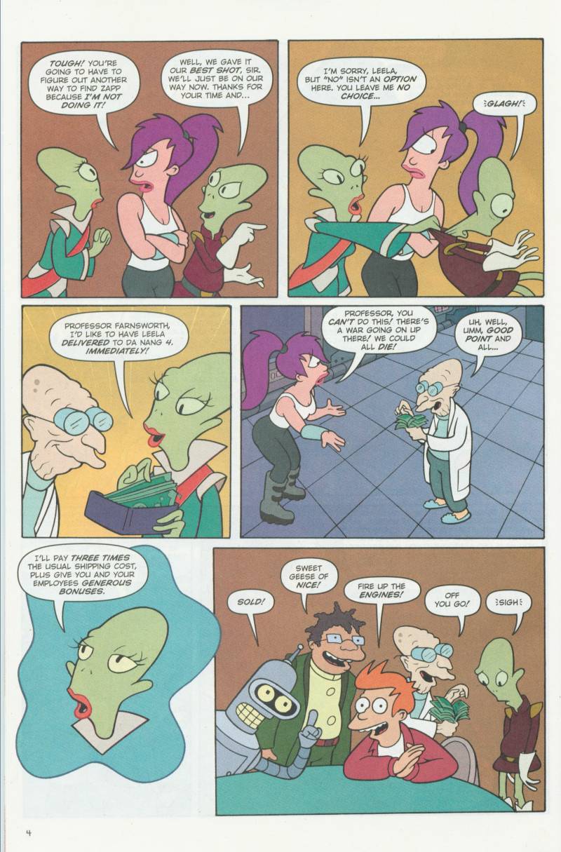 Read online Futurama Comics comic -  Issue #4 - 5