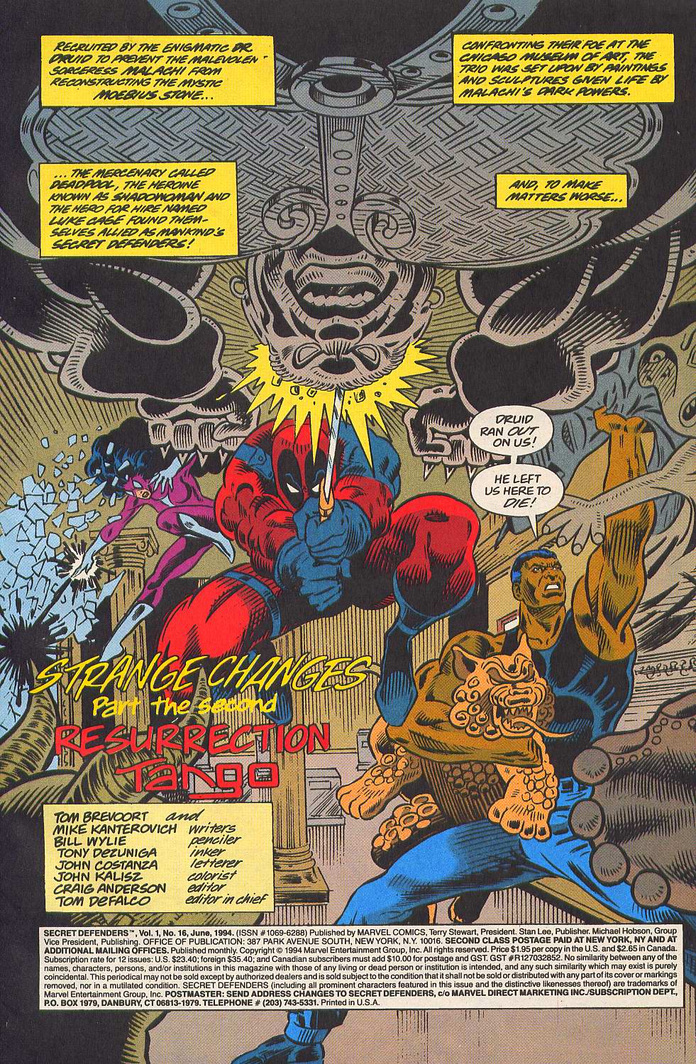 Read online Secret Defenders comic -  Issue #16 - 2