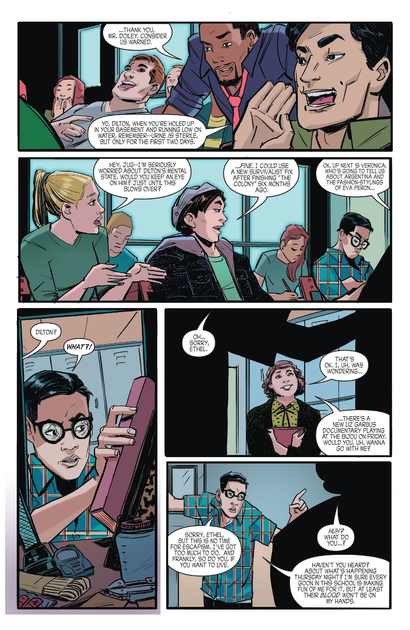 Read online Riverdale comic -  Issue #7 - 8