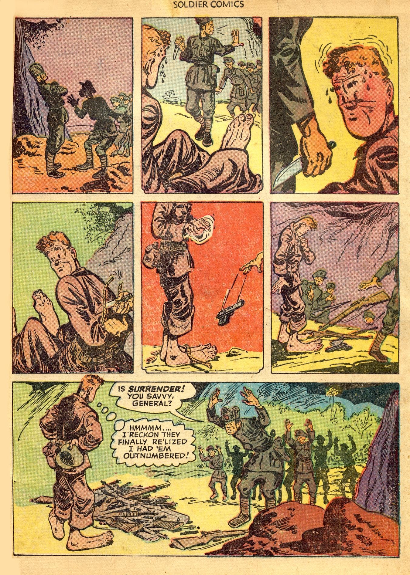 Read online Soldier Comics comic -  Issue #1 - 34