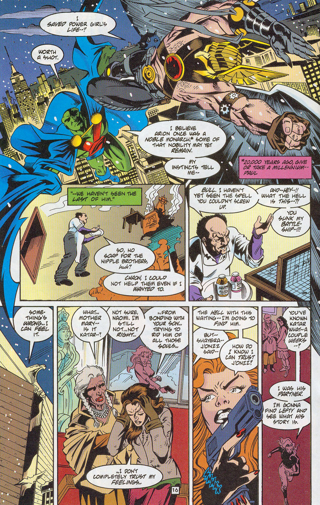 Read online Hawkman (1993) comic -  Issue #32 - 18