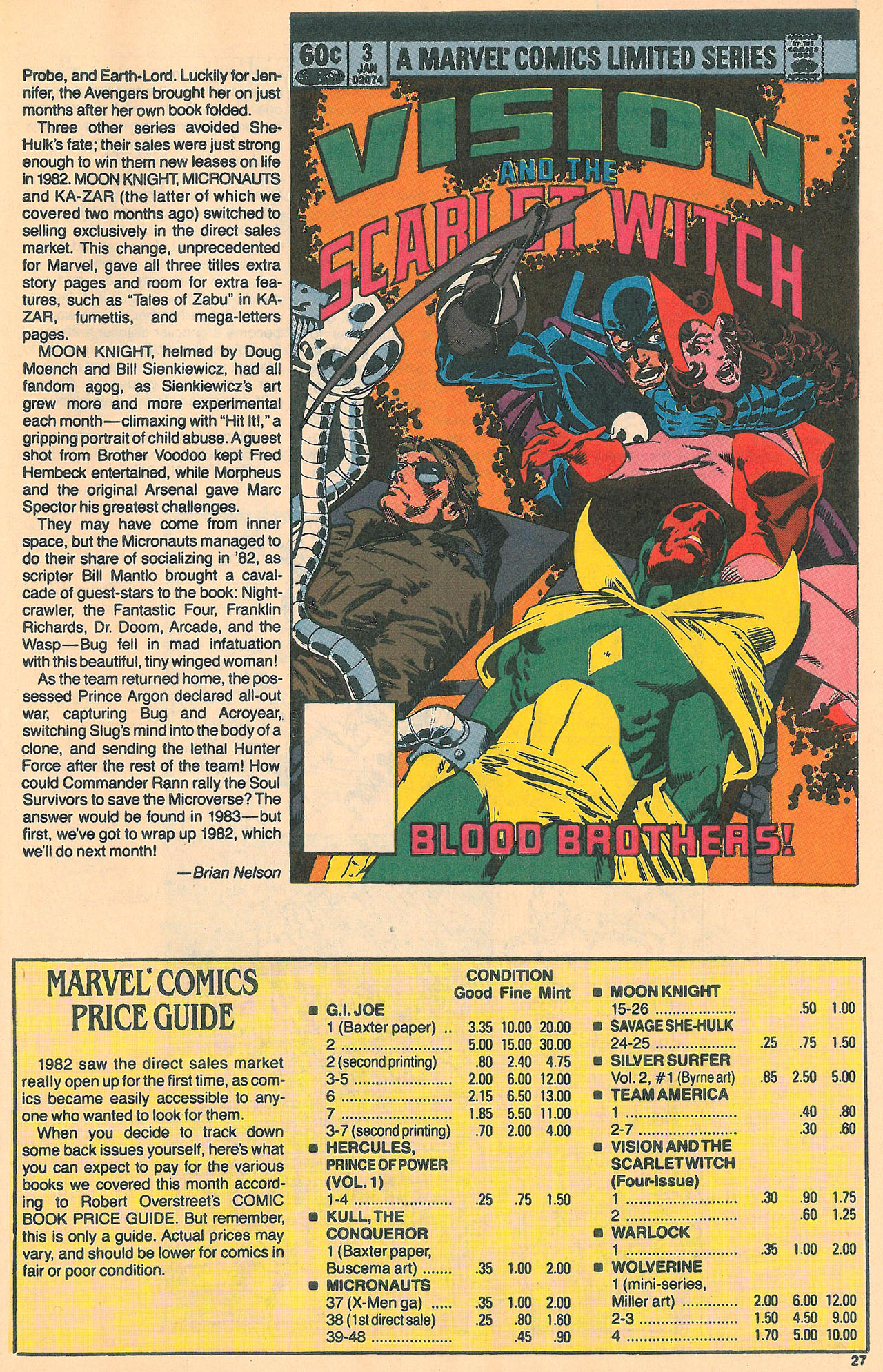 Read online Marvel Age comic -  Issue #94 - 28