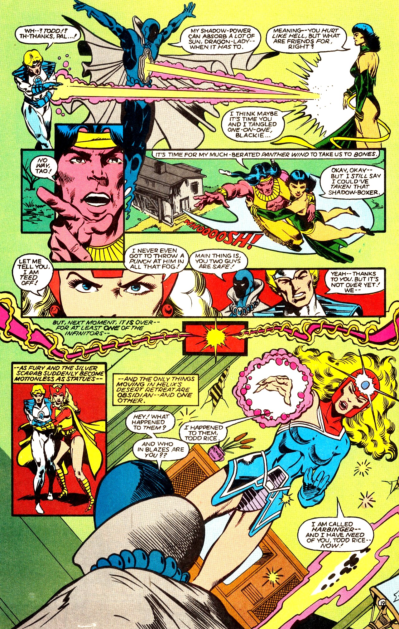 Read online Infinity Inc. (1984) comic -  Issue #18 - 26