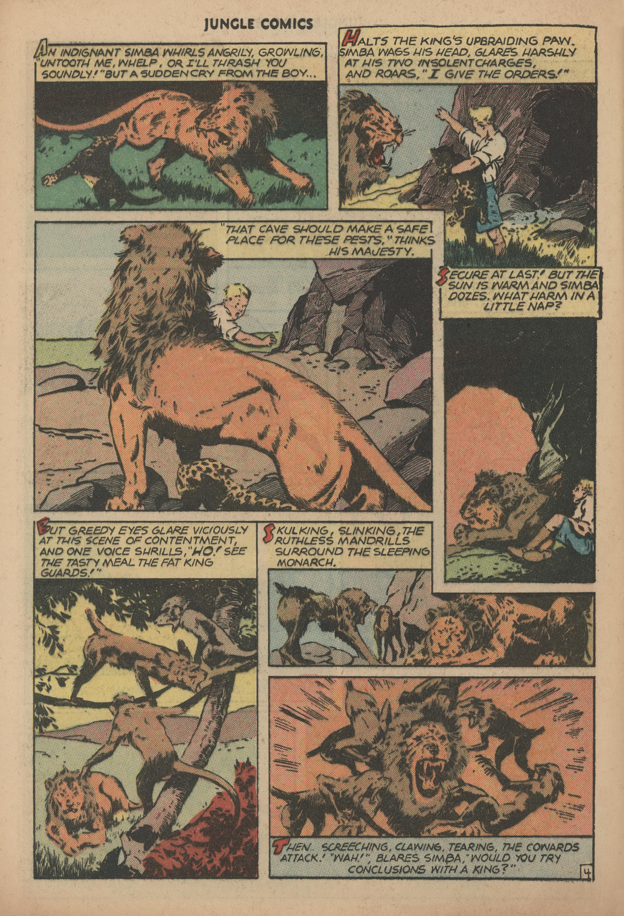 Read online Jungle Comics comic -  Issue #85 - 16