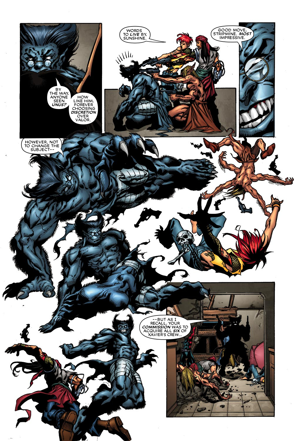 Read online Excalibur (2004) comic -  Issue #7 - 8