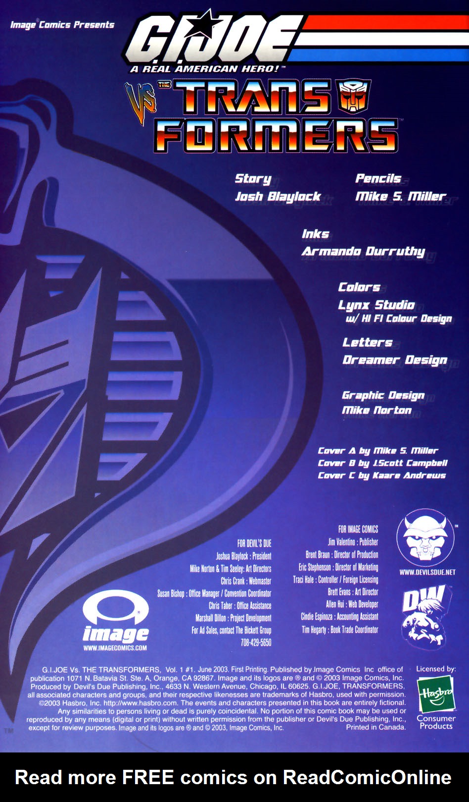 Read online G.I. Joe vs. The Transformers comic -  Issue #1 - 9