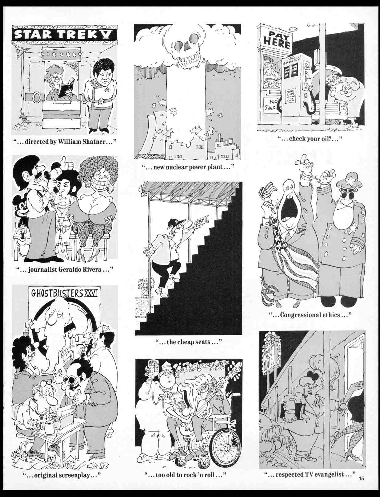 Read online MAD comic -  Issue #299 - 17