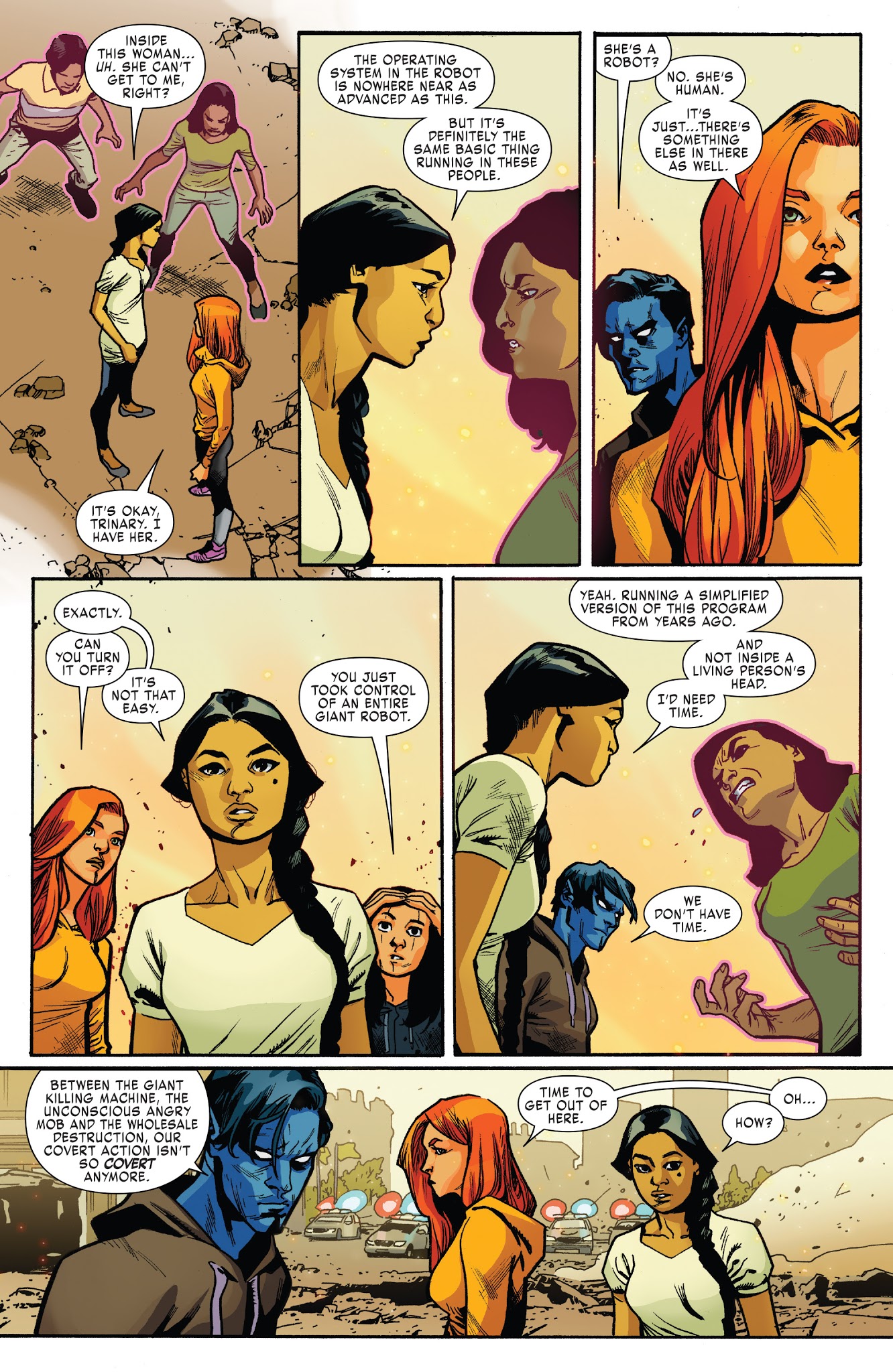 Read online X-Men: Red comic -  Issue #3 - 12