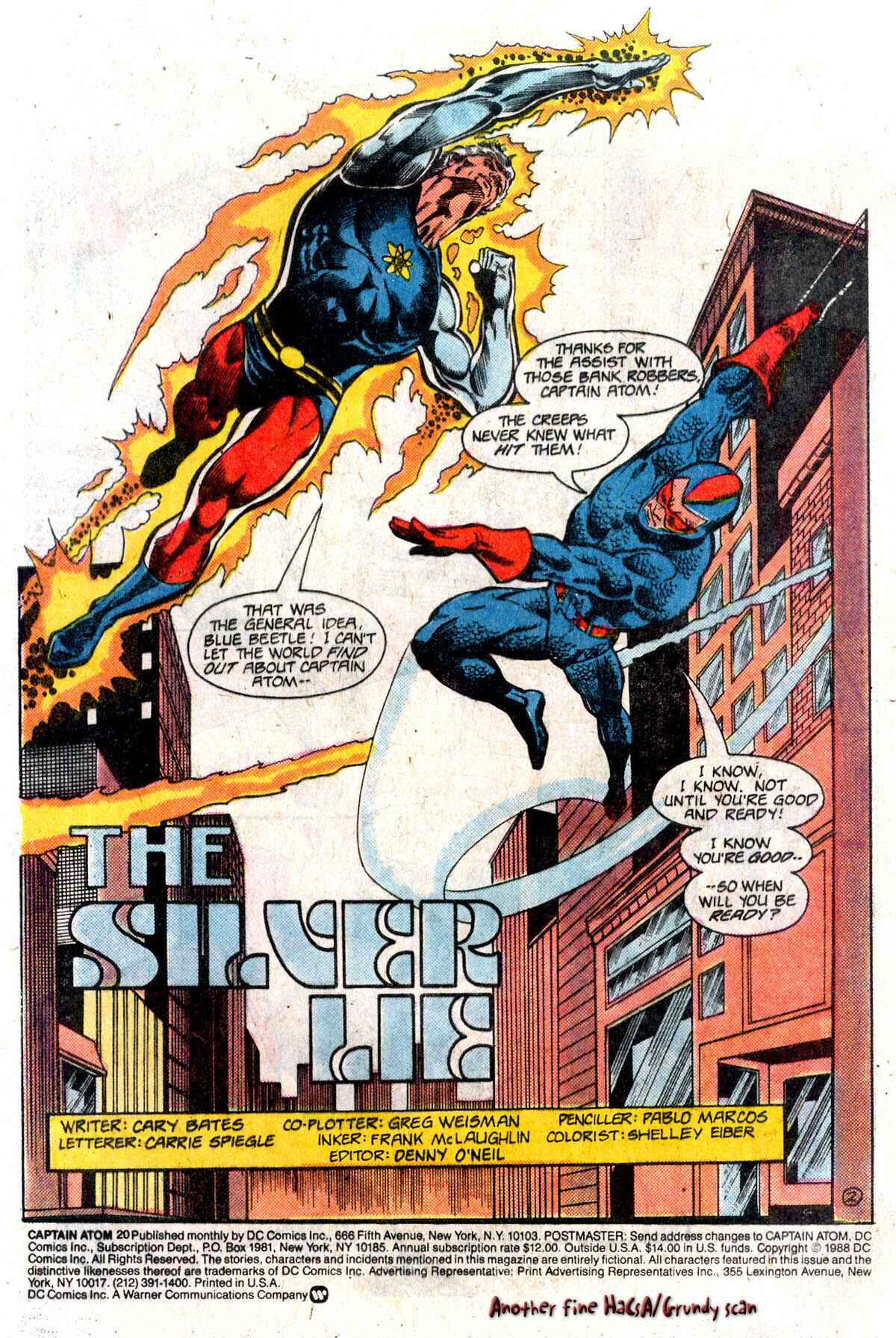 Read online Captain Atom (1987) comic -  Issue #20 - 3