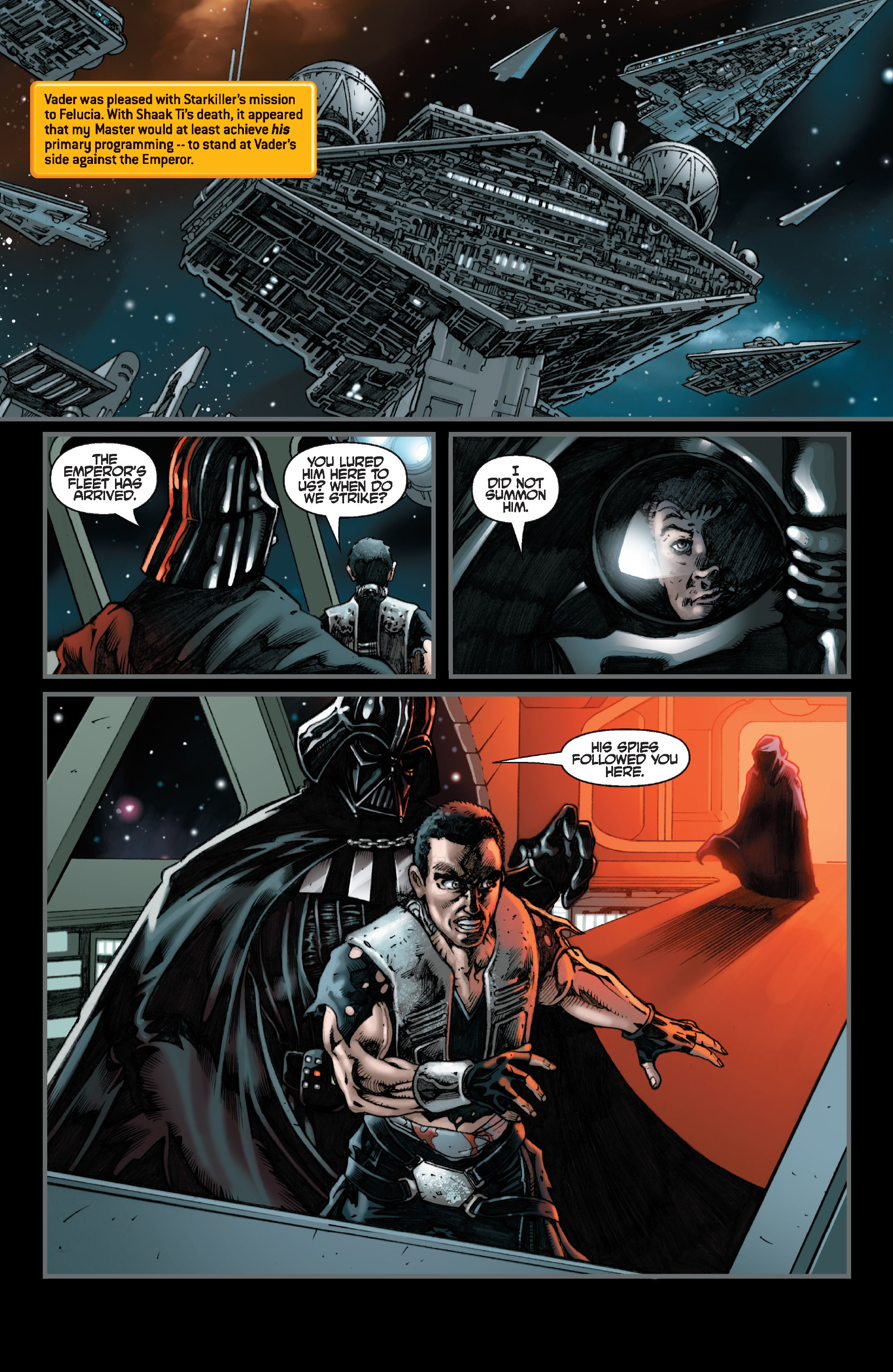 Read online Star Wars: The Force Unleashed comic -  Issue # Full - 47