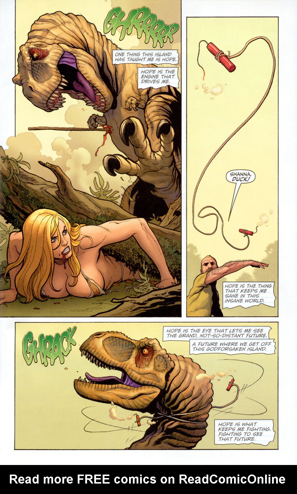 Read online Shanna, the She-Devil (2005) comic -  Issue #4 - 20