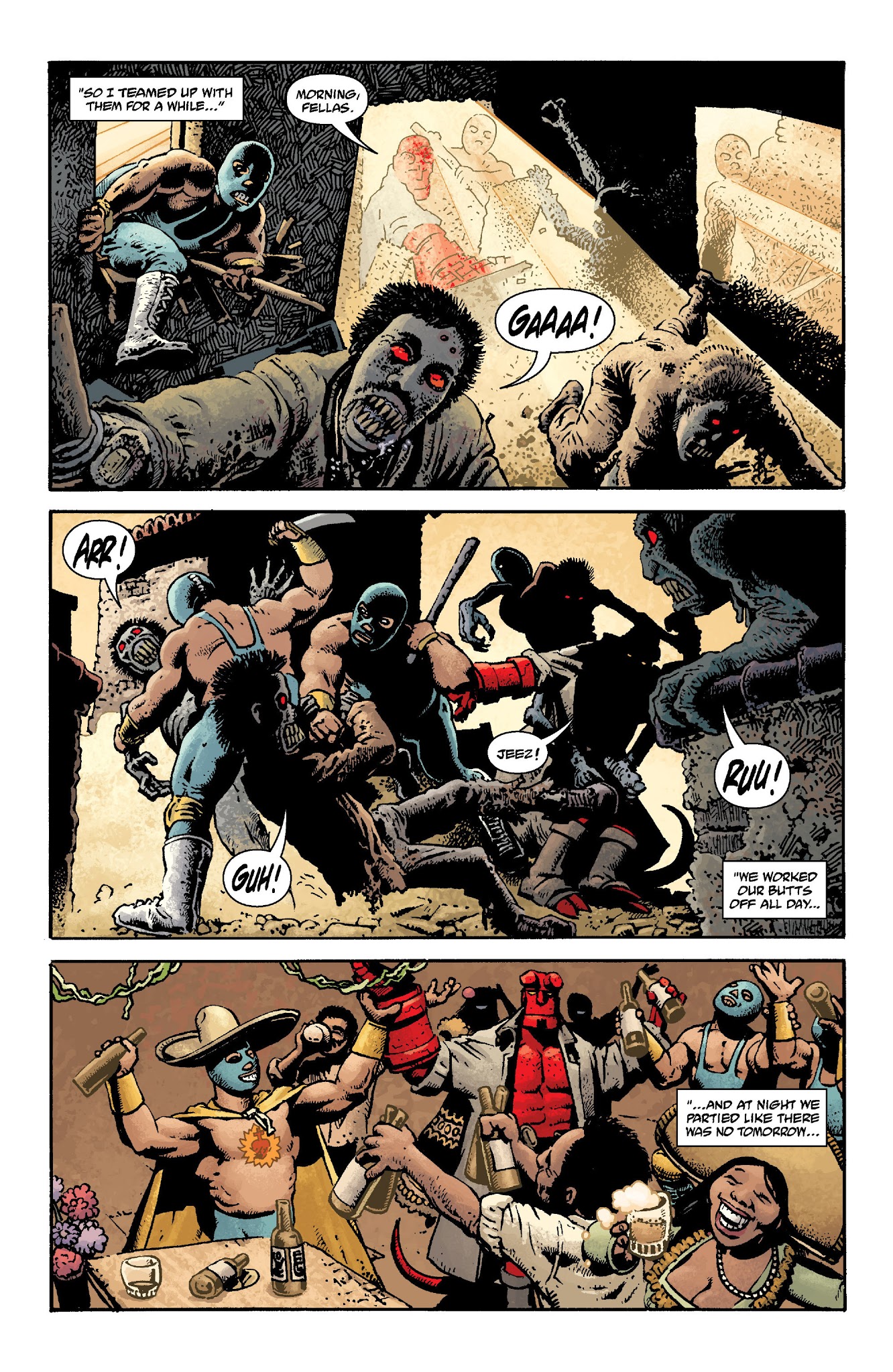 Read online Hellboy In Mexico comic -  Issue # TPB - 18