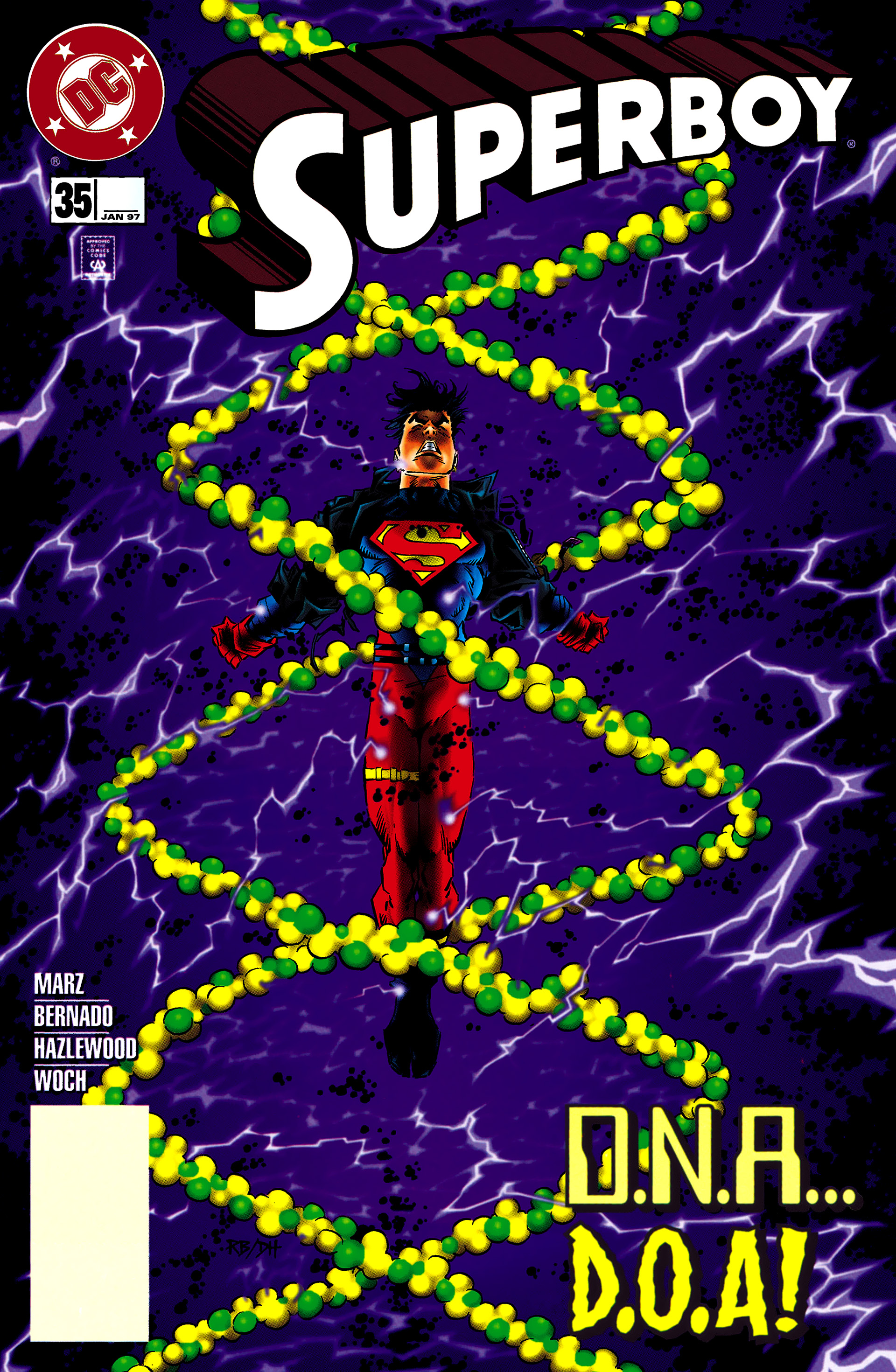 Read online Superboy (1994) comic -  Issue #35 - 1