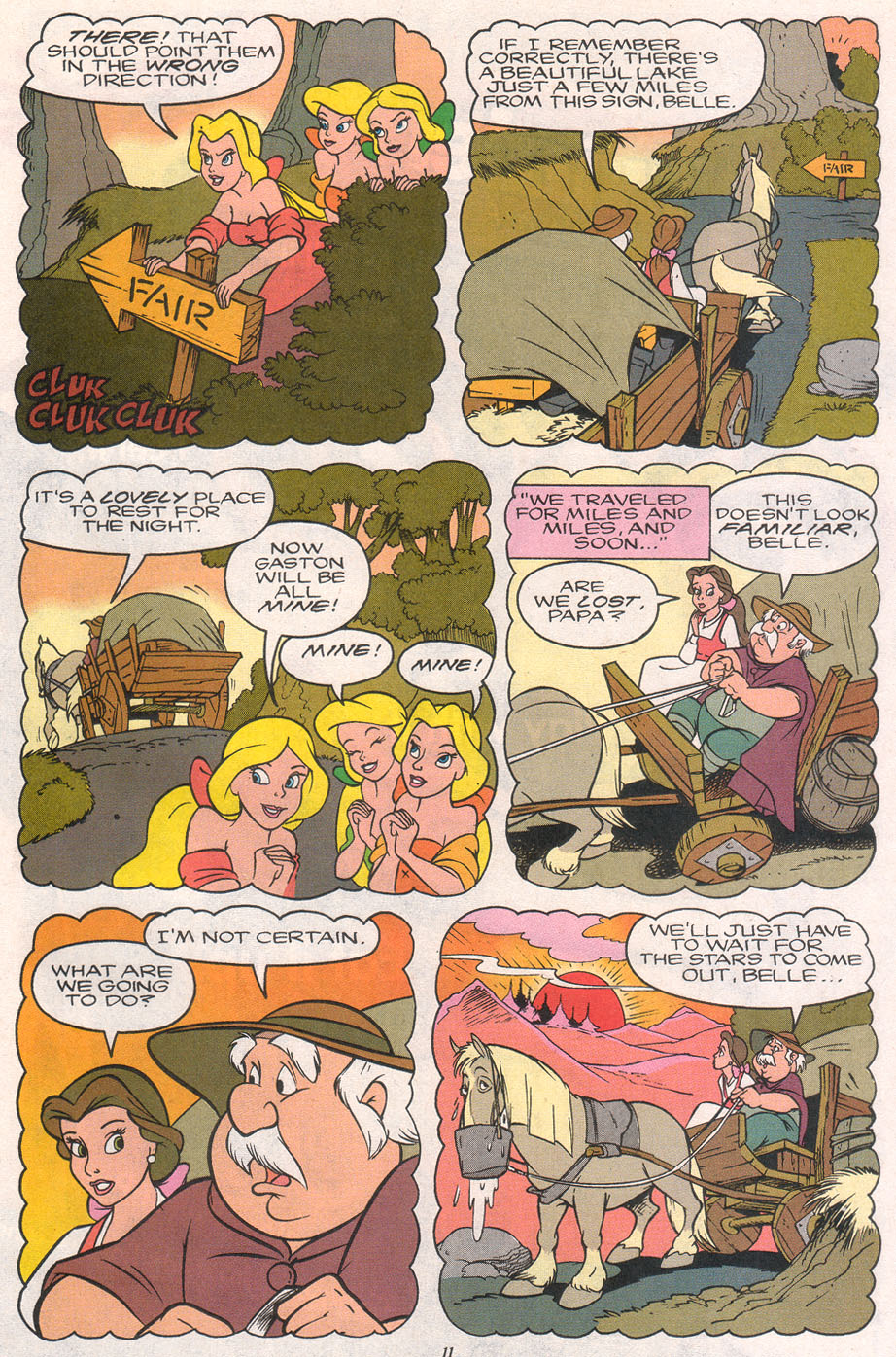 Read online Disney's Beauty and the Beast comic -  Issue #8 - 13