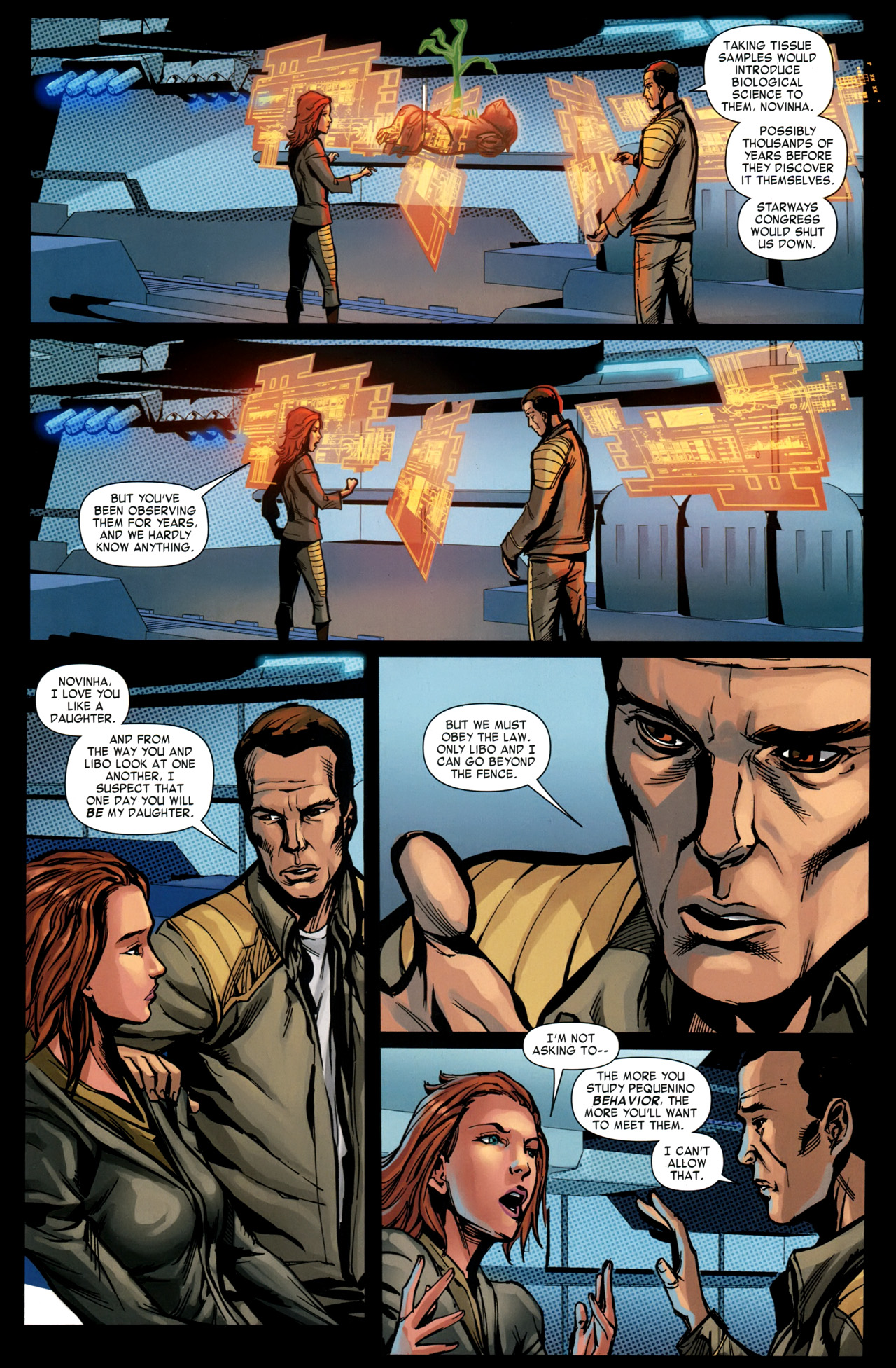 Read online Orson Scott Card's Speaker for the Dead comic -  Issue #1 - 9