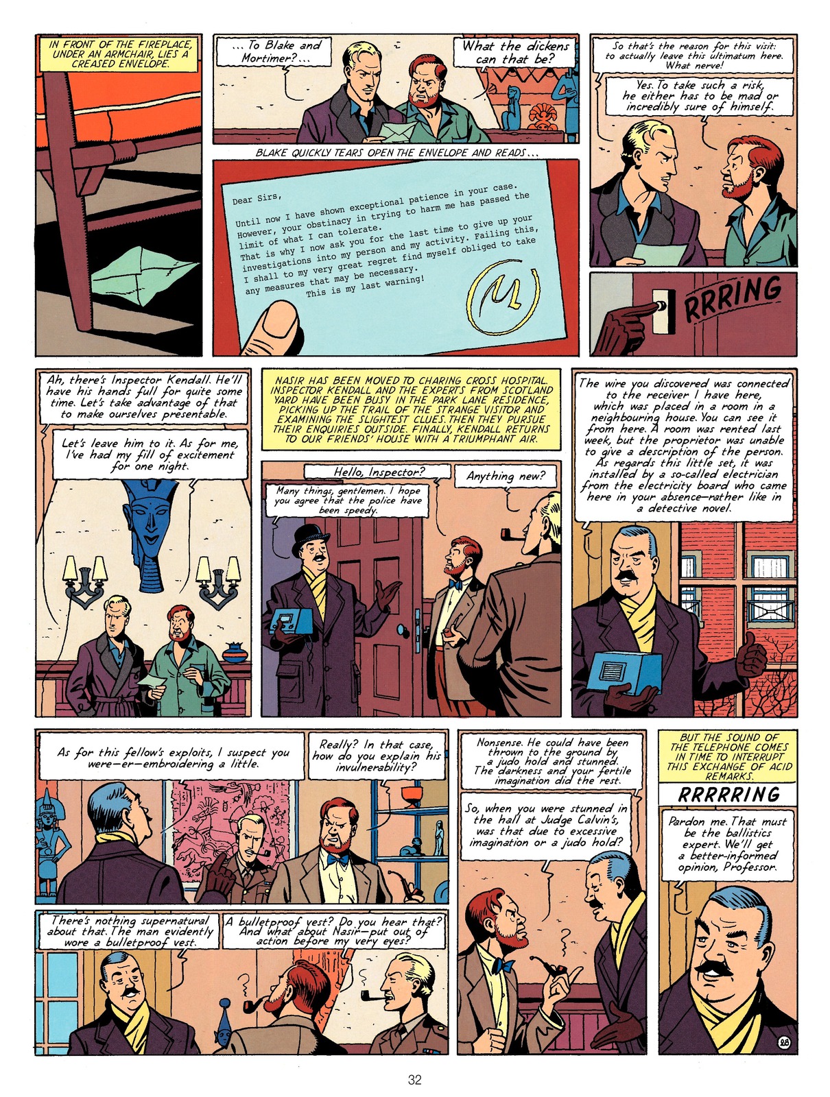 Read online Blake & Mortimer comic -  Issue #1 - 34