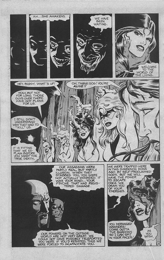 Read online Femforce in the House of Horror comic -  Issue # Full - 18