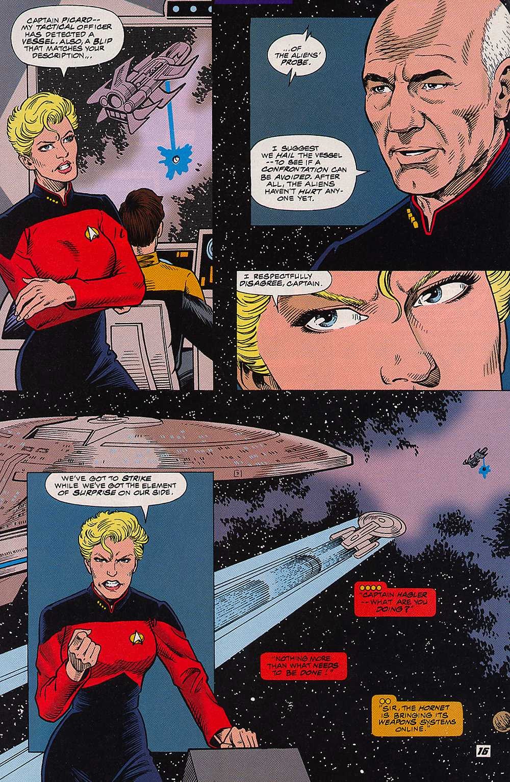 Read online Star Trek: The Next Generation (1989) comic -  Issue #77 - 17