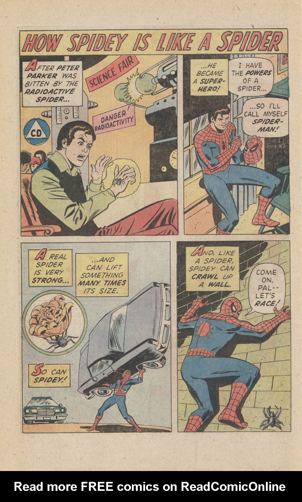 Read online Spidey Super Stories comic -  Issue #13 - 34