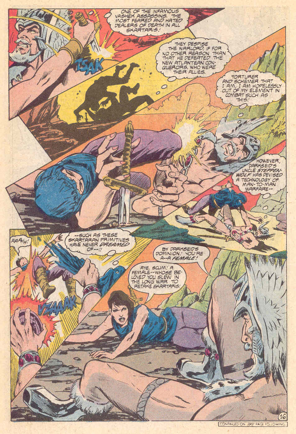 Read online Warlord (1976) comic -  Issue #114 - 16