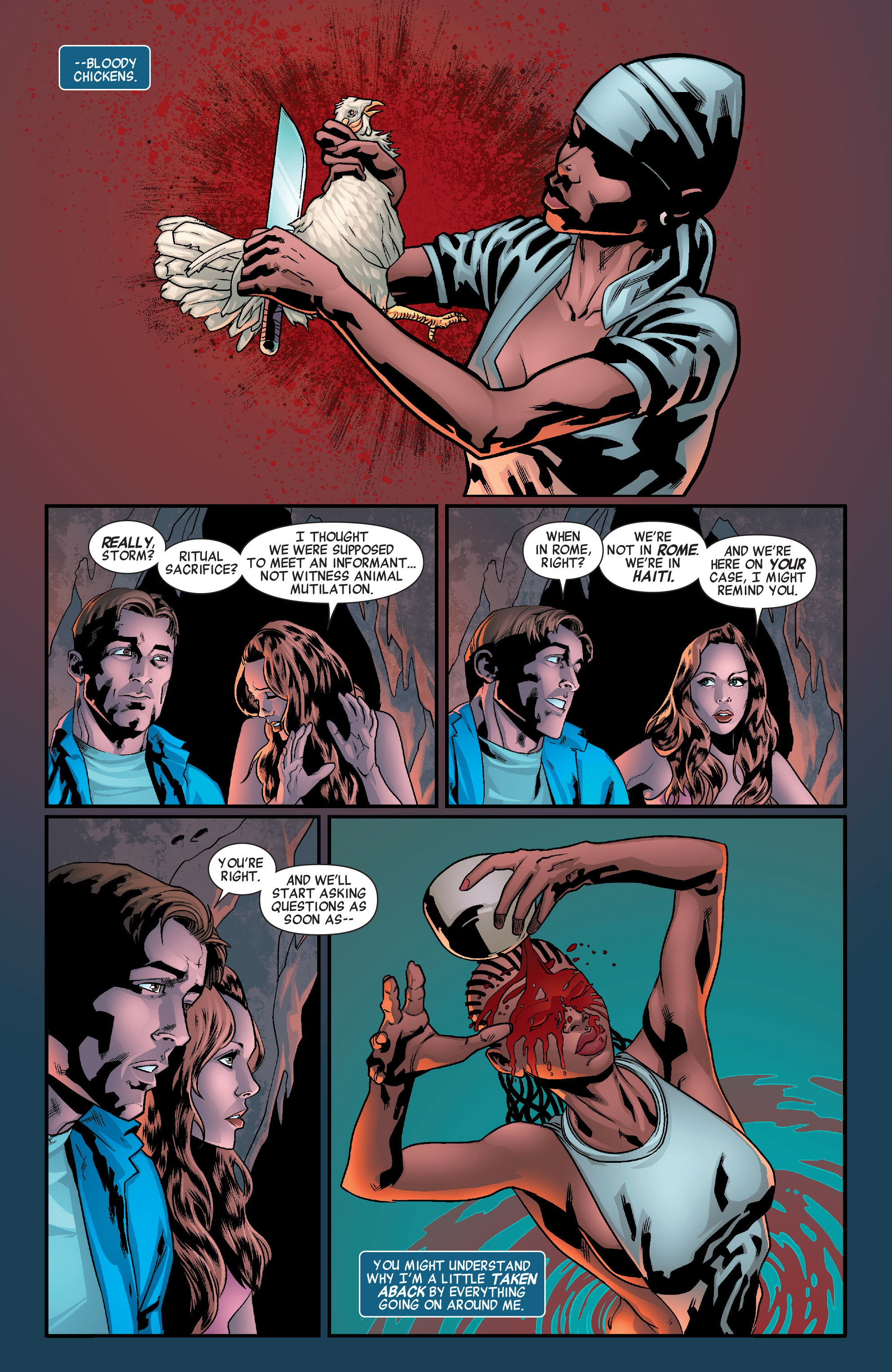 Read online Castle: Unholy Storm comic -  Issue # TPB - 64