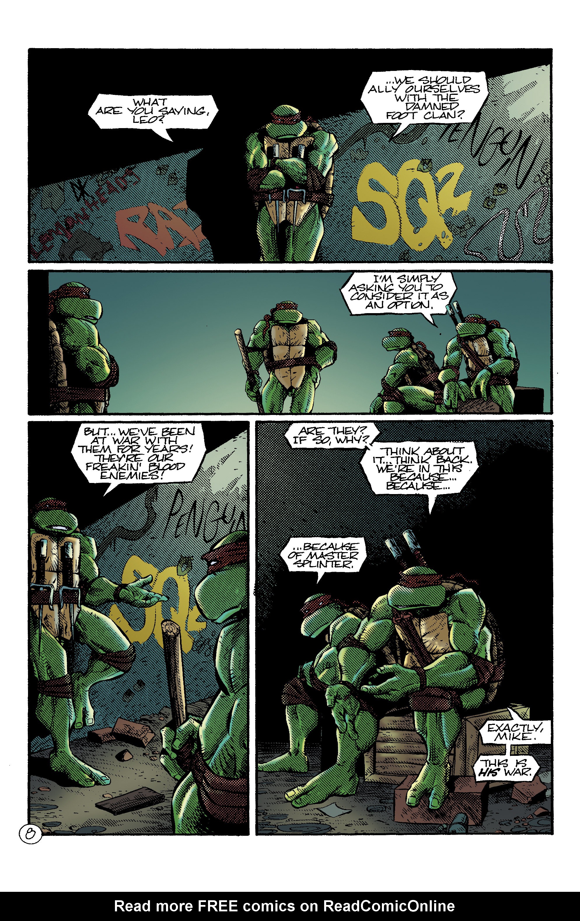 Read online Teenage Mutant Ninja Turtles Color Classics (2015) comic -  Issue #11 - 10