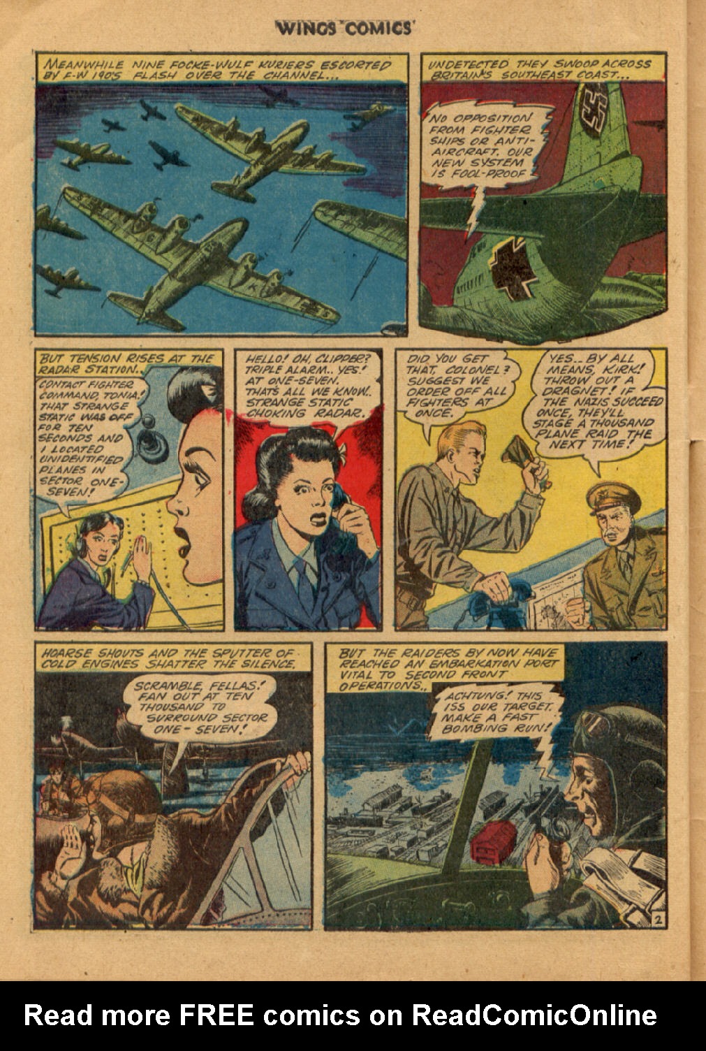 Read online Wings Comics comic -  Issue #38 - 52