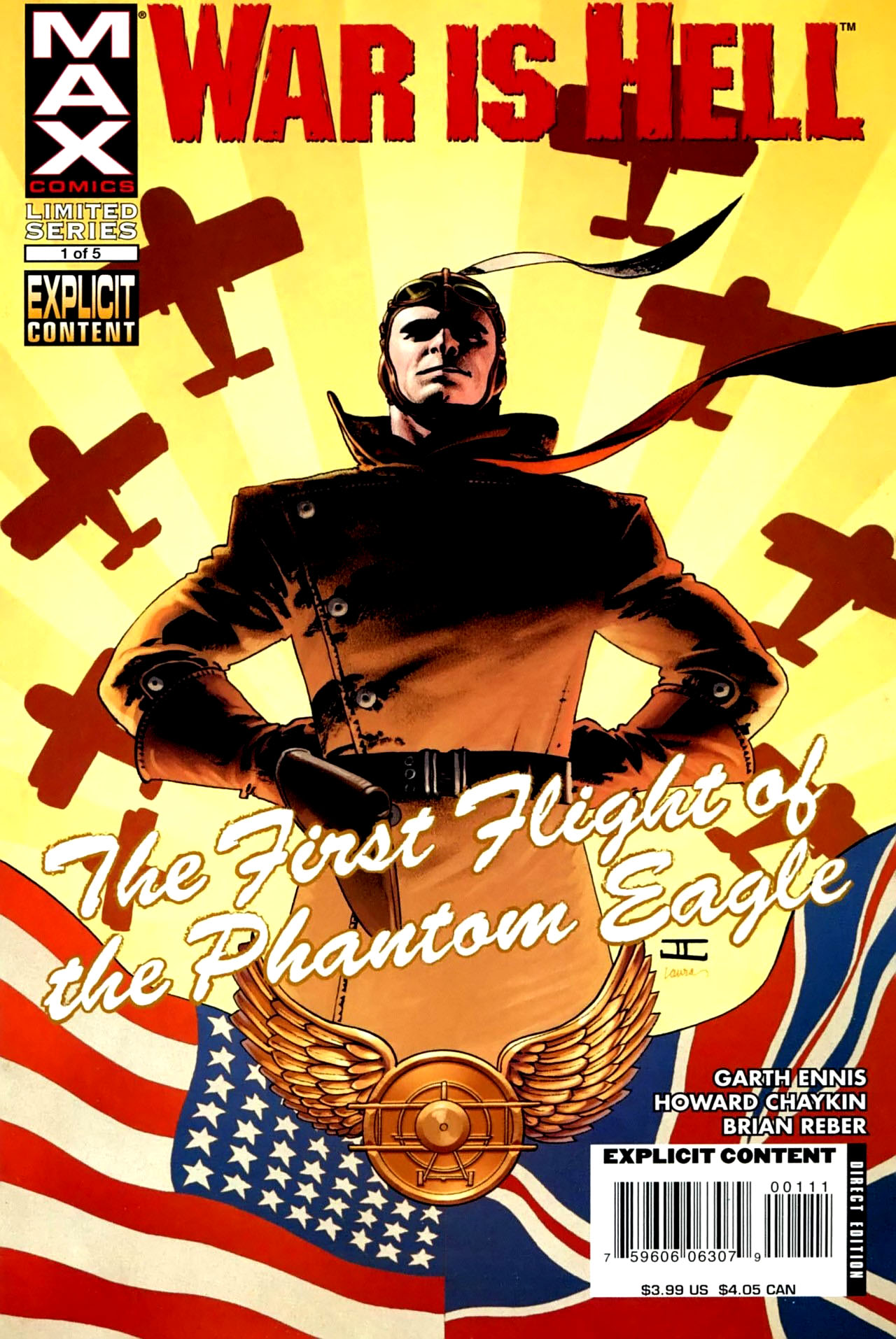 Read online War is Hell: The First Flight of the Phantom Eagle comic -  Issue #1 - 1