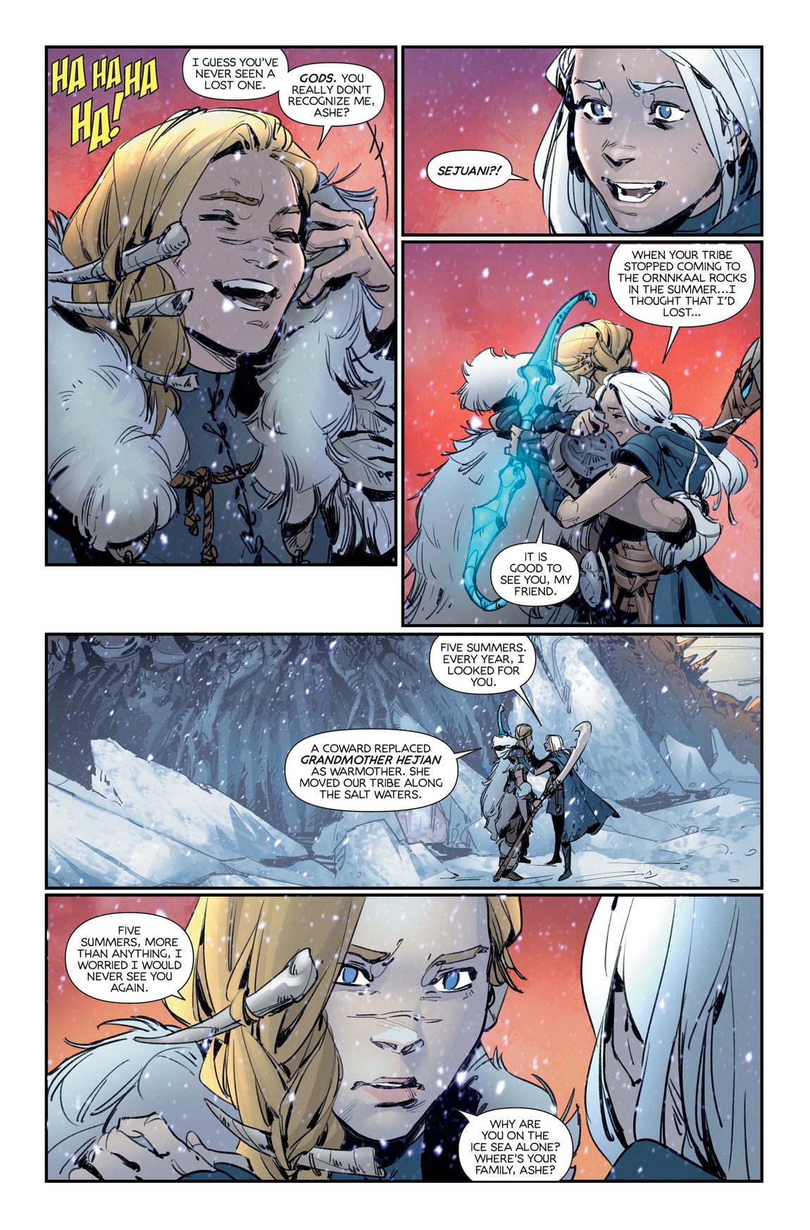 Read online League of Legends: Ashe: Warmother Special Edition comic -  Issue #3 - 12