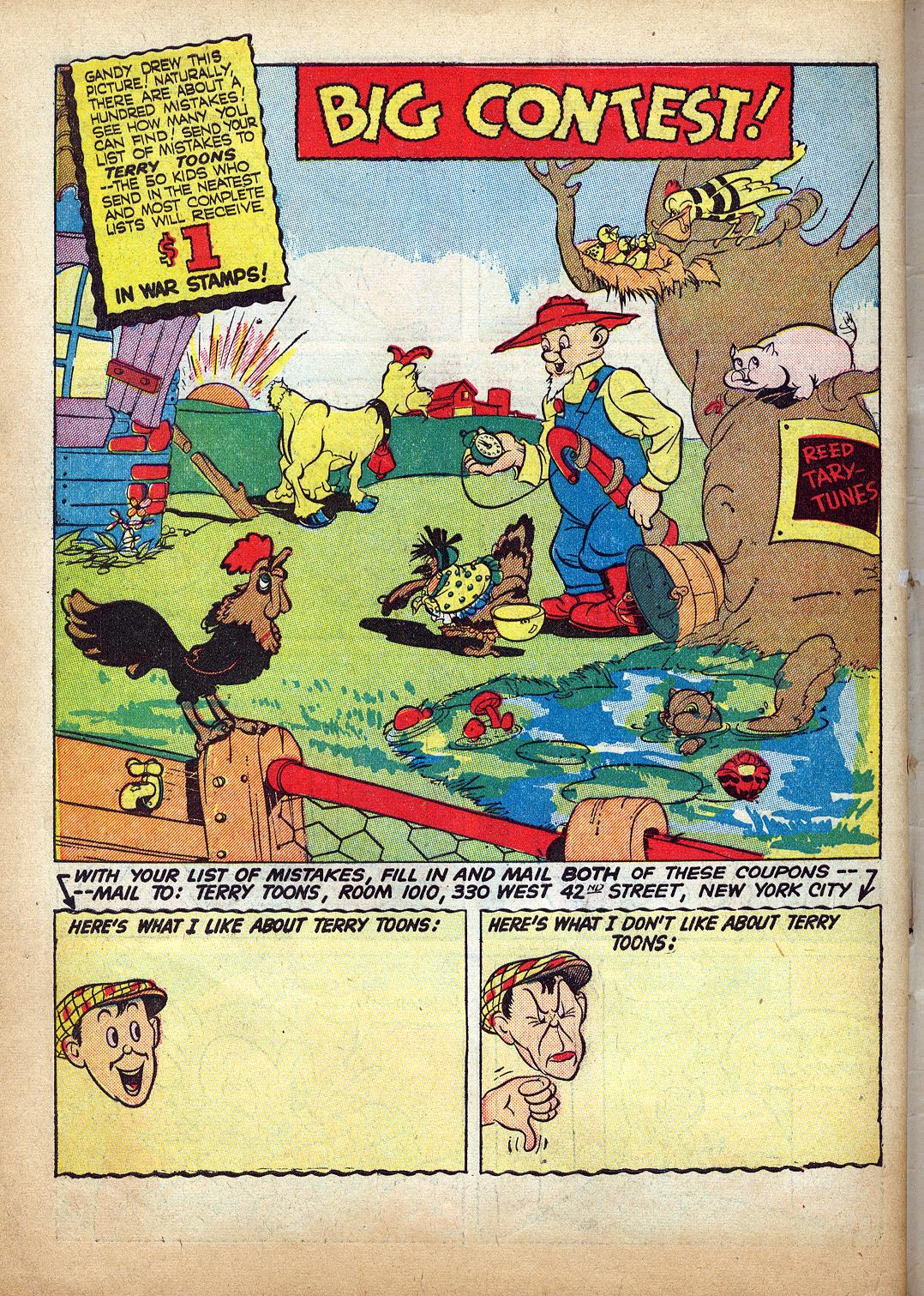 Read online Terry-Toons Comics comic -  Issue #1 - 67