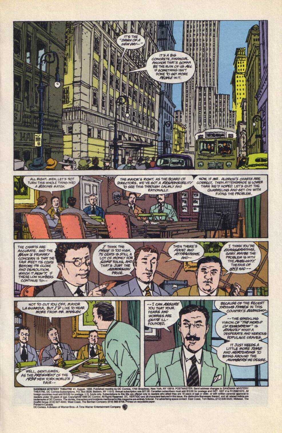 Read online Sandman Mystery Theatre comic -  Issue #41 - 2