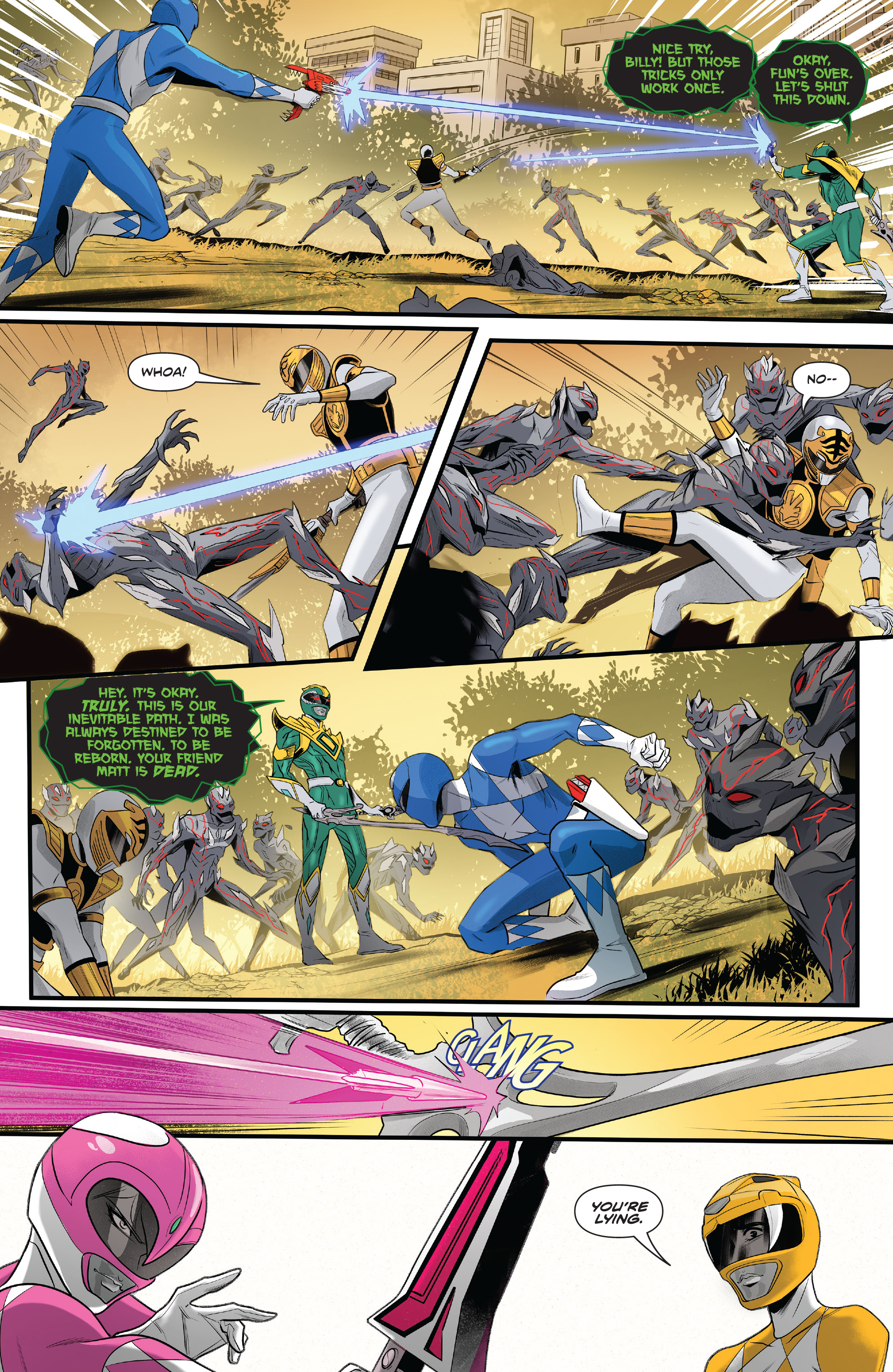Read online Mighty Morphin Power Rangers comic -  Issue #107 - 21