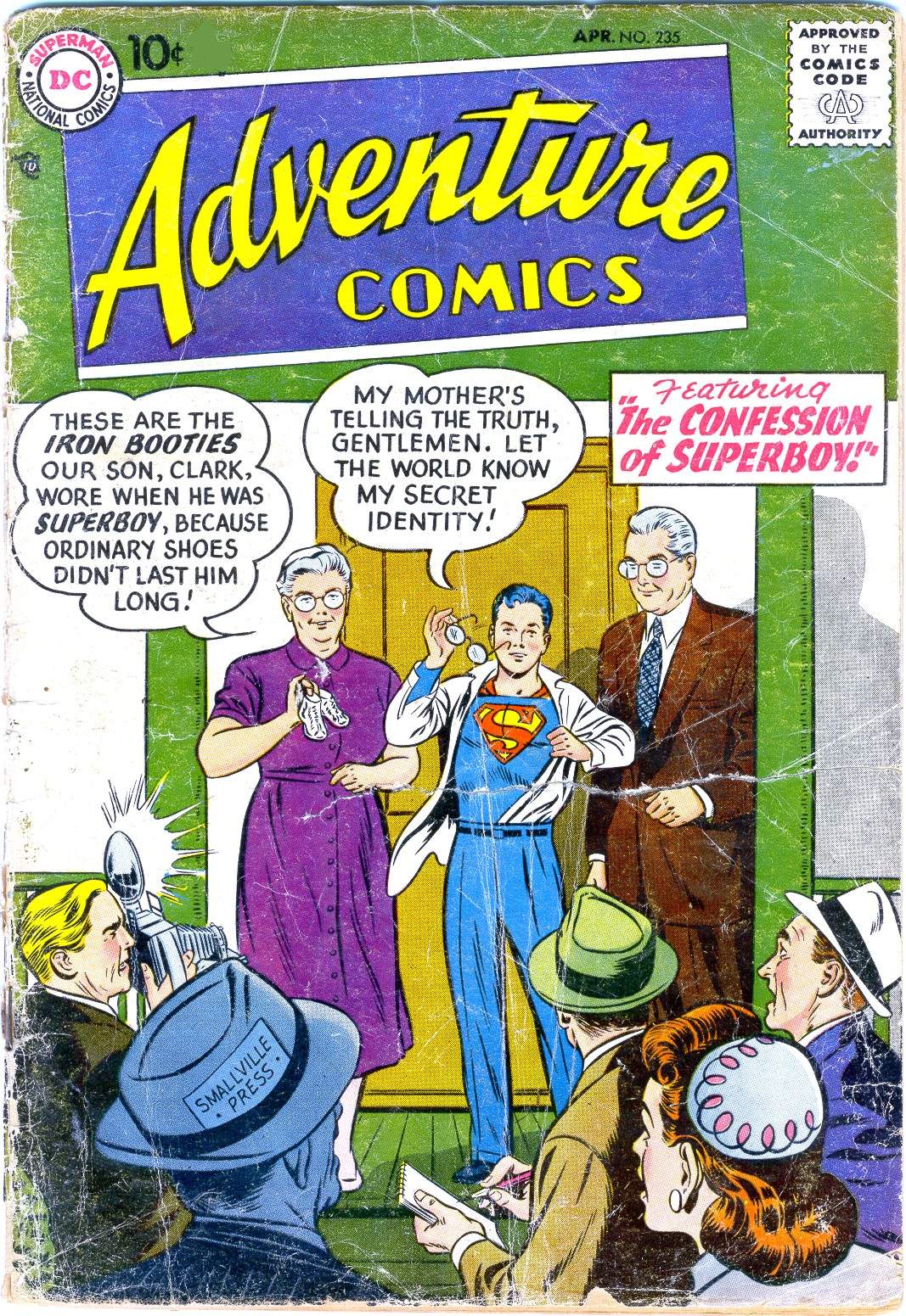 Read online Adventure Comics (1938) comic -  Issue #235 - 1