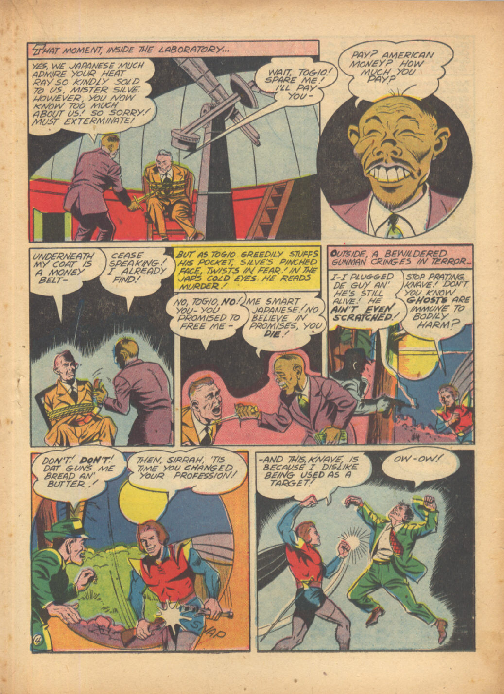 Read online Sensation (Mystery) Comics comic -  Issue #24 - 35