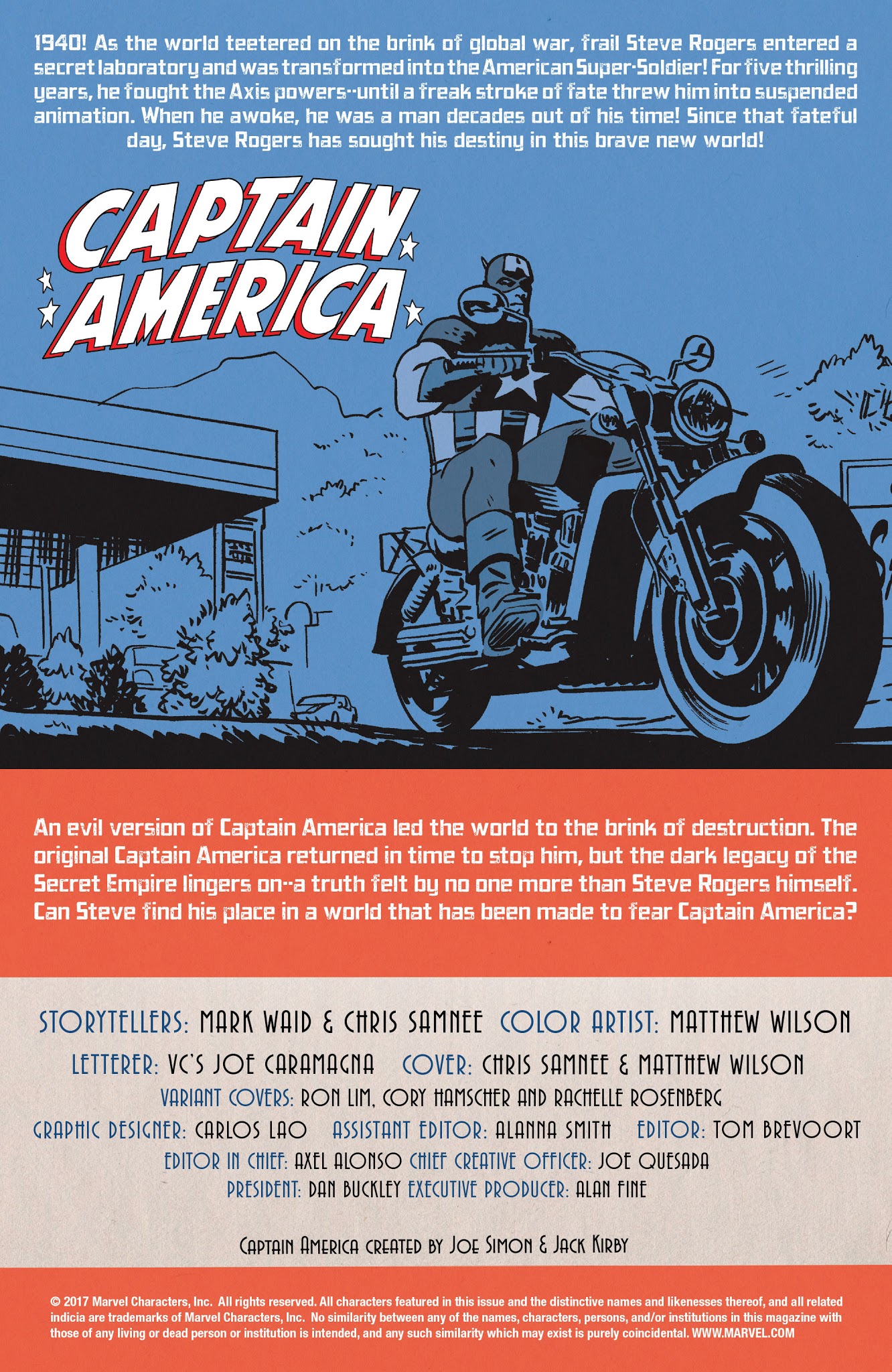 Read online Captain America (2017) comic -  Issue #696 - 2