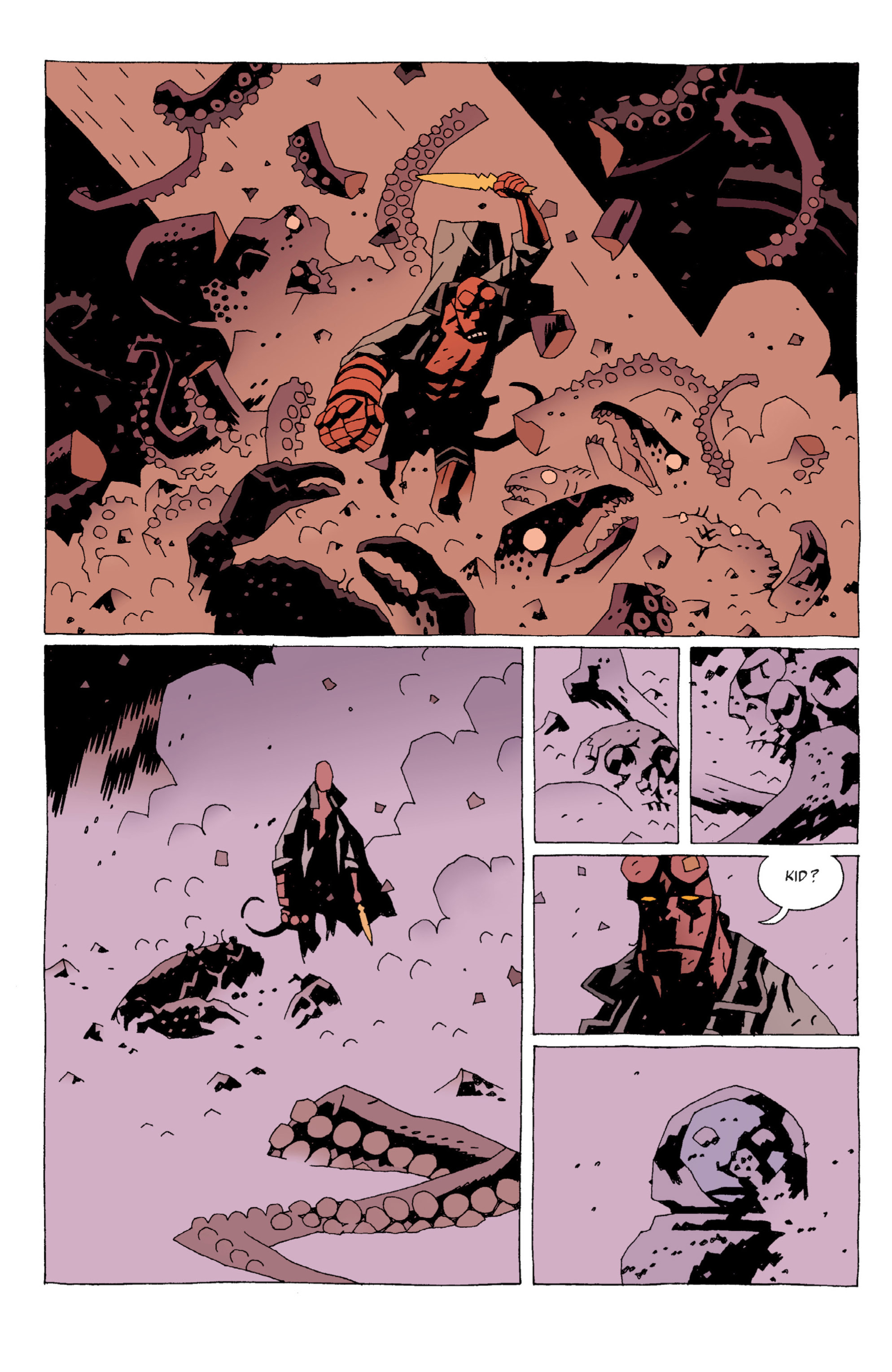 Read online Hellboy comic -  Issue #6 - 58