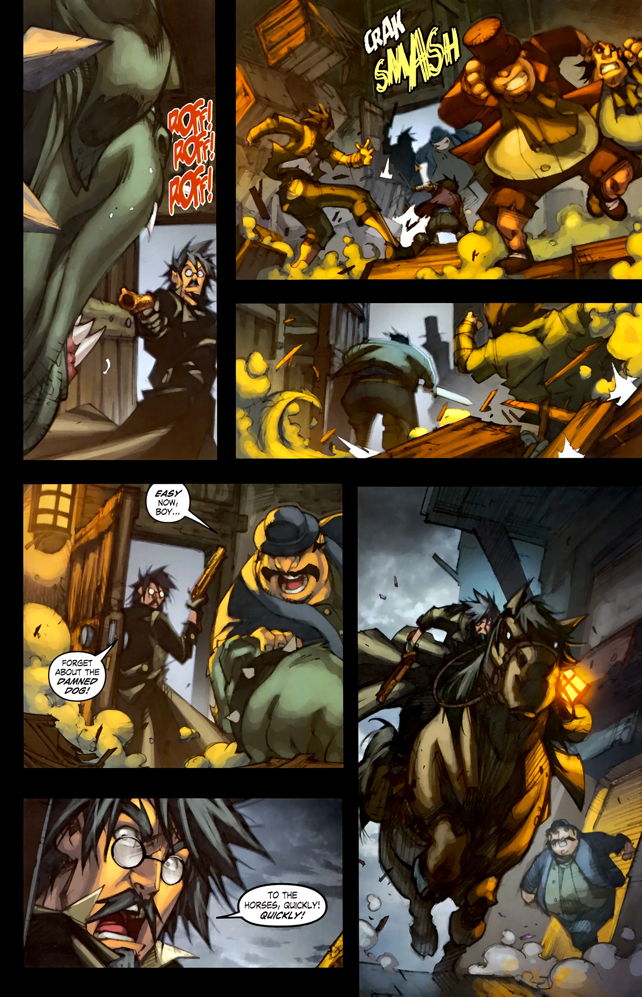 Read online World of Warcraft: Curse of the Worgen comic -  Issue #1 - 11