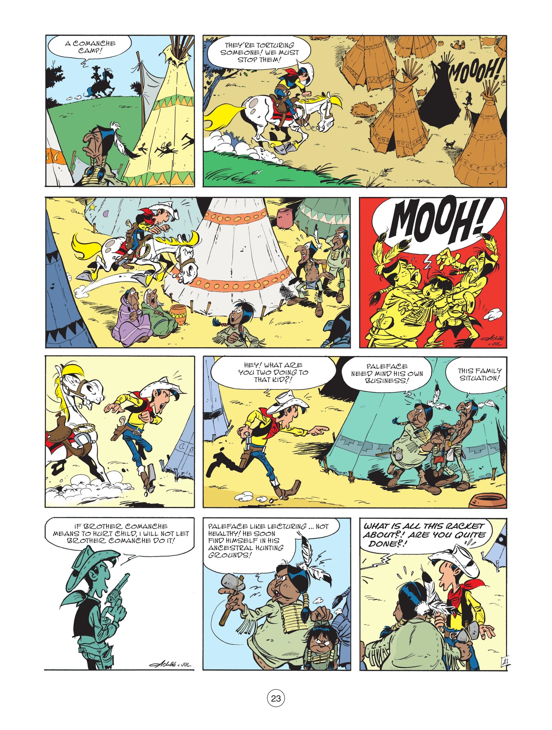 Read online A Lucky Luke Adventure comic -  Issue #82 - 25