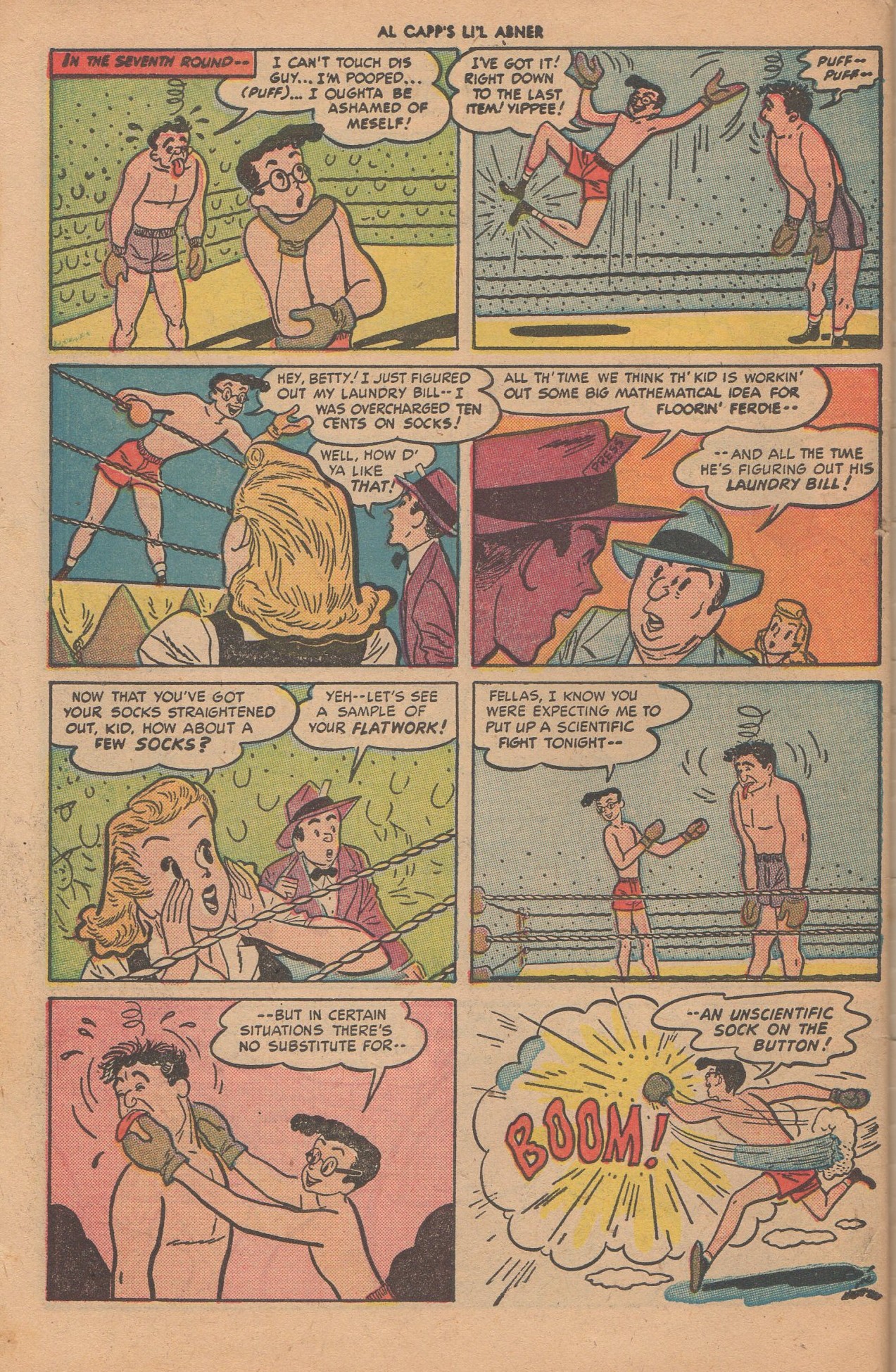 Read online Li'l Abner Comics comic -  Issue #75 - 34