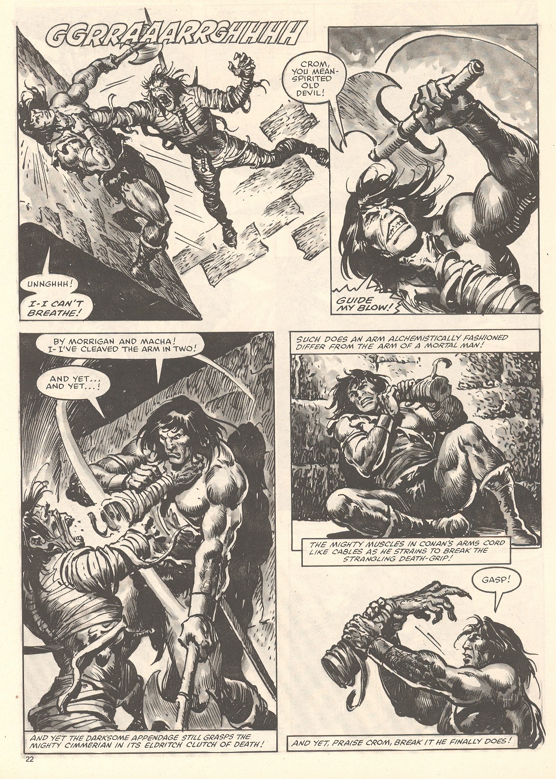 Read online The Savage Sword Of Conan comic -  Issue #79 - 22
